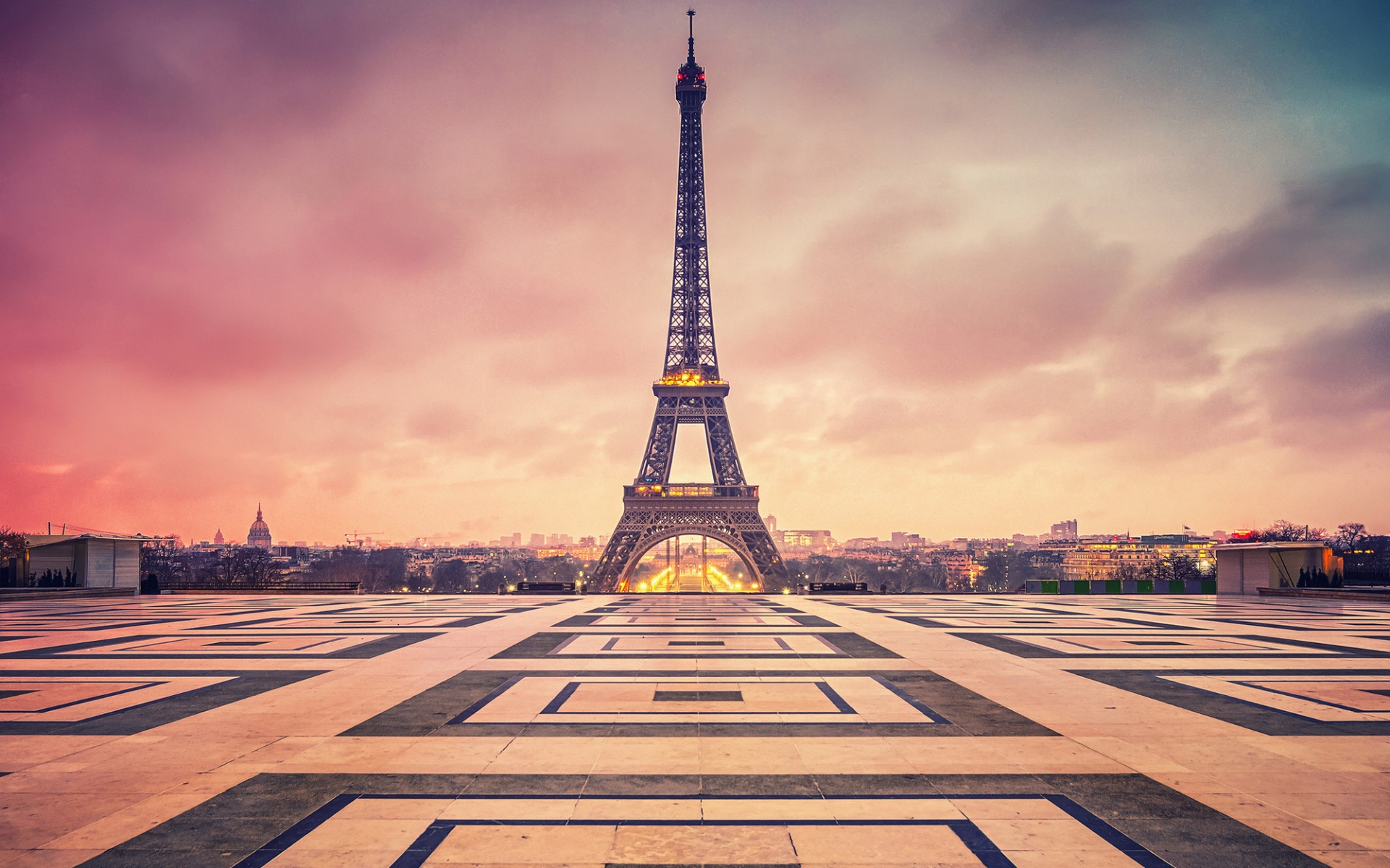 Download mobile wallpaper France, Cityscape, Monuments, Man Made, Eiffel Tower, Paris, City, Landscape for free.