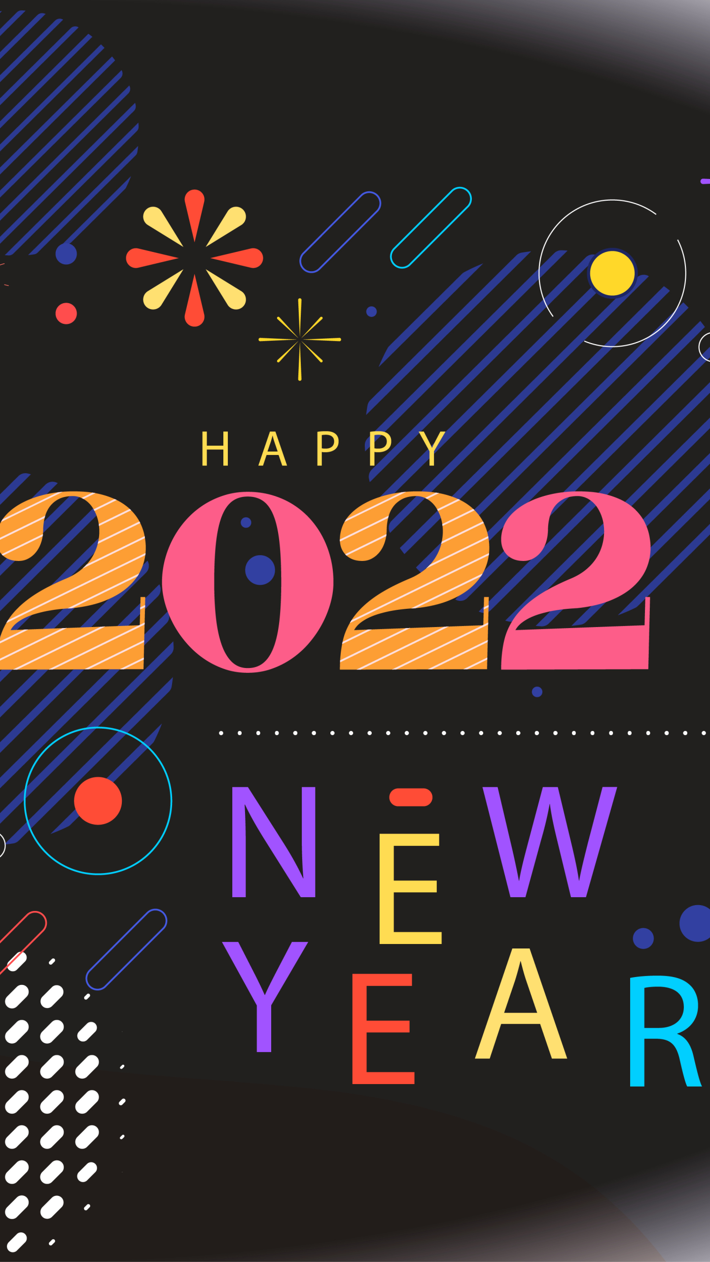 Скачати мобільні шпалери Свято, Щасливого Нового Року, Новий Рік 2022 безкоштовно.