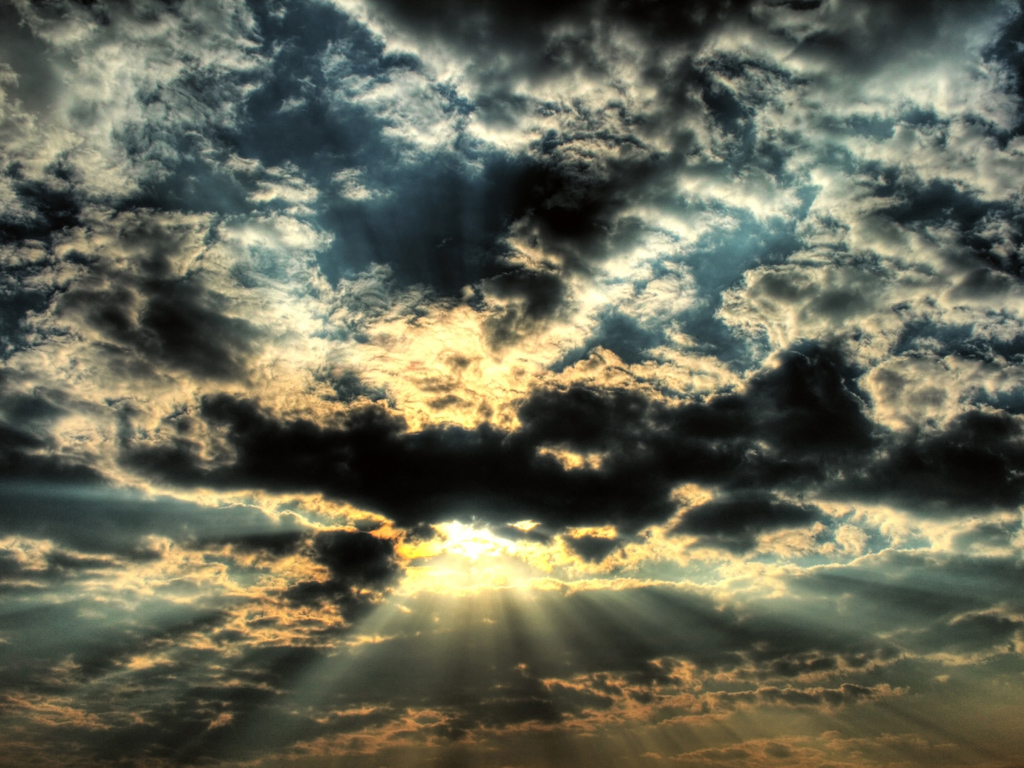 Free download wallpaper Sky, Sun, Earth, Cloud, Sunbeam on your PC desktop