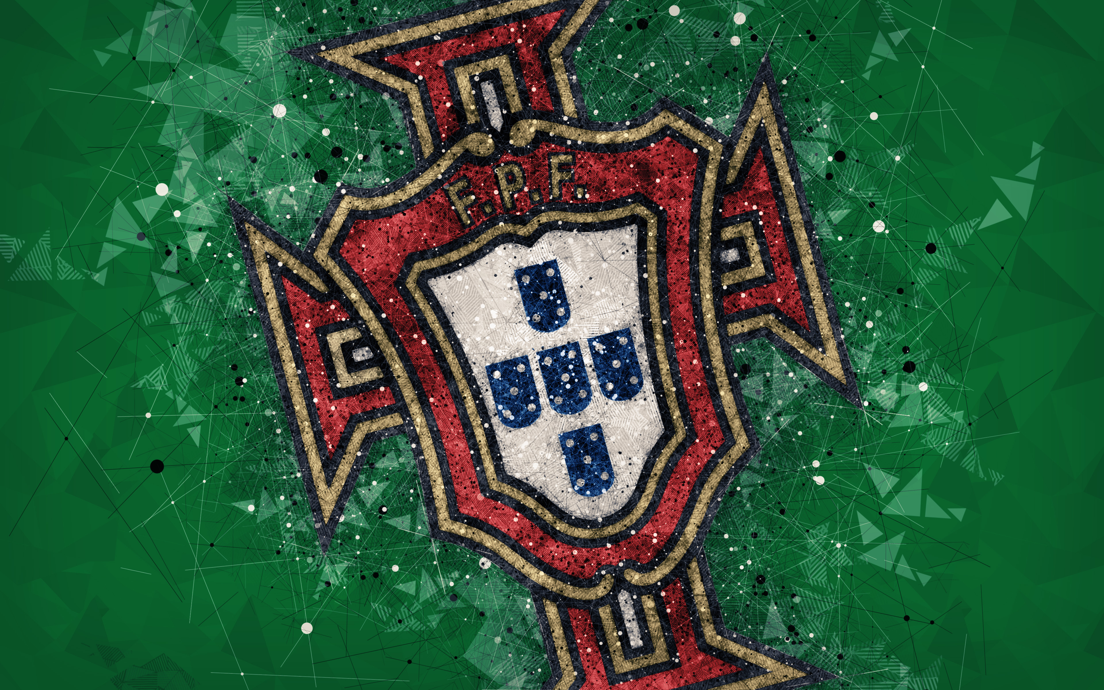 無料モバイル壁紙スポーツ, サッカー, ロゴ, ポルトガル, 象徴, サッカー ポルトガル代表をダウンロードします。