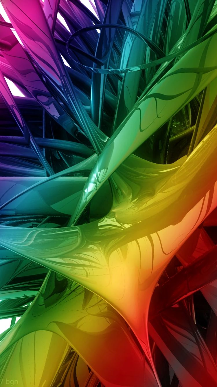 Download mobile wallpaper Abstract, 3D, Colors, Cool, Colorful, Cgi for free.