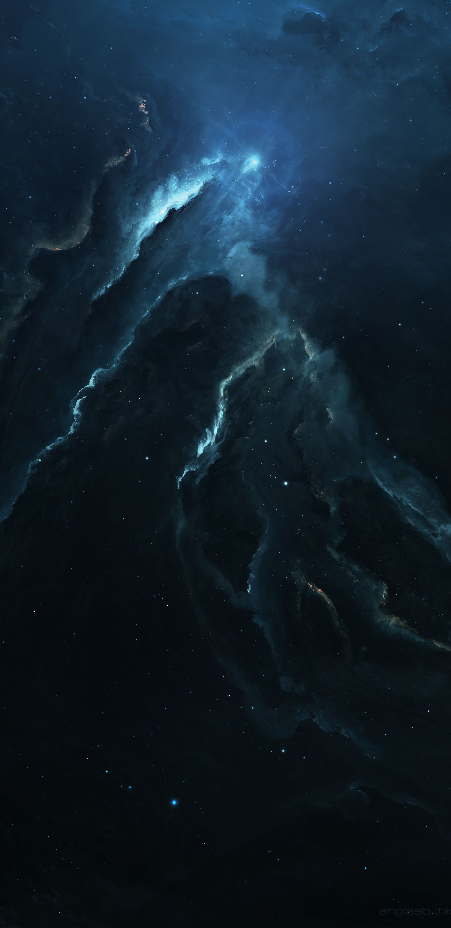 Download mobile wallpaper Stars, Nebula, Space, Sci Fi for free.