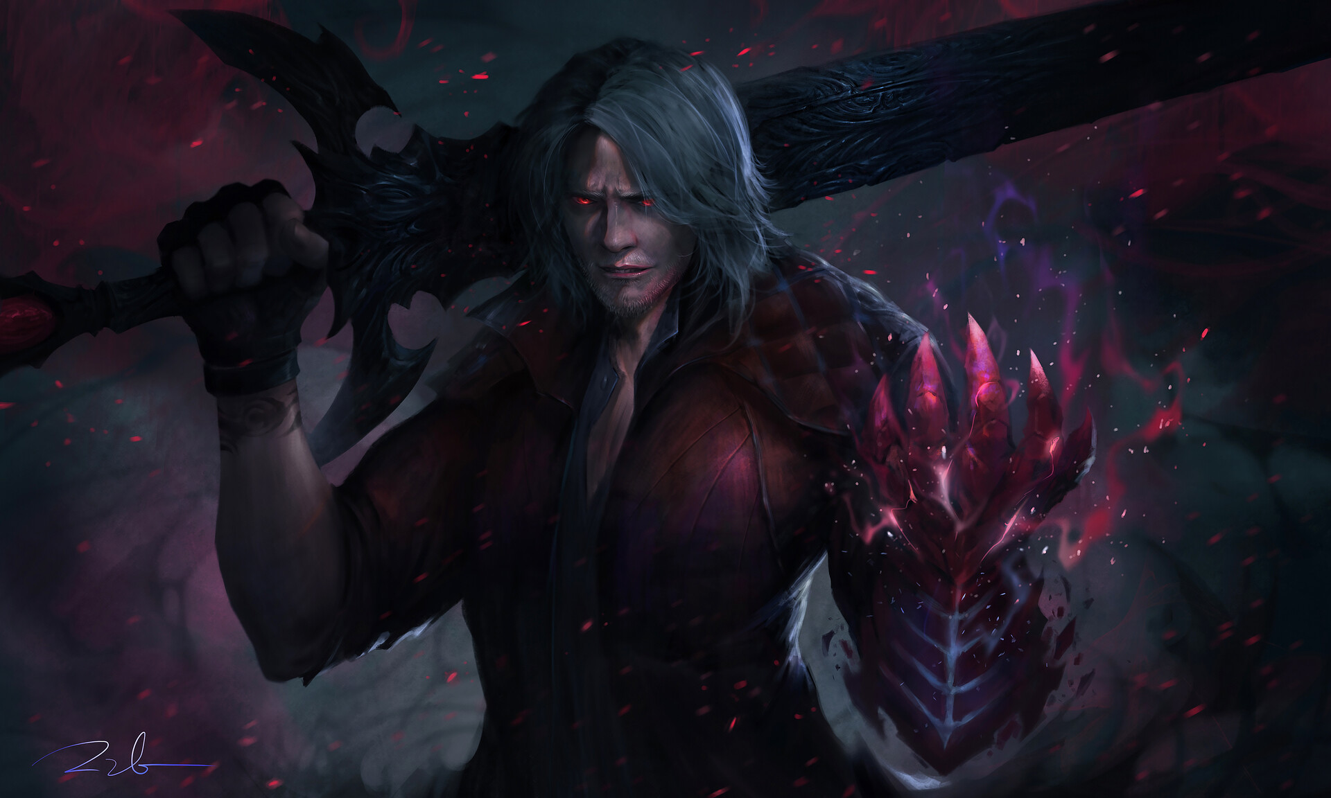 Handy-Wallpaper Devil May Cry, Computerspiele, Dante (Devil May Cry), Devil May Cry 5 kostenlos herunterladen.