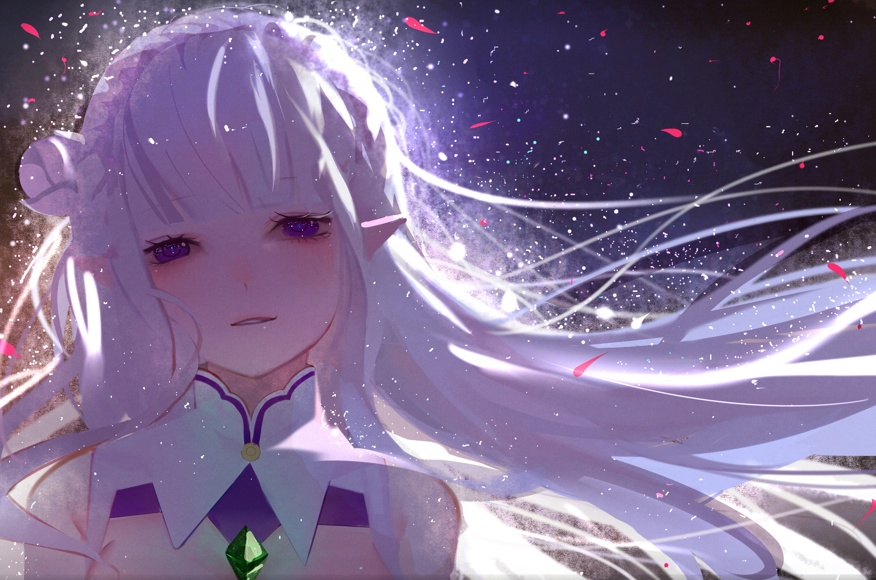 Baixar papel de parede para celular de Anime, Emília (Re:zero), Re:zero Começando A Vida Em Outro Mundo gratuito.