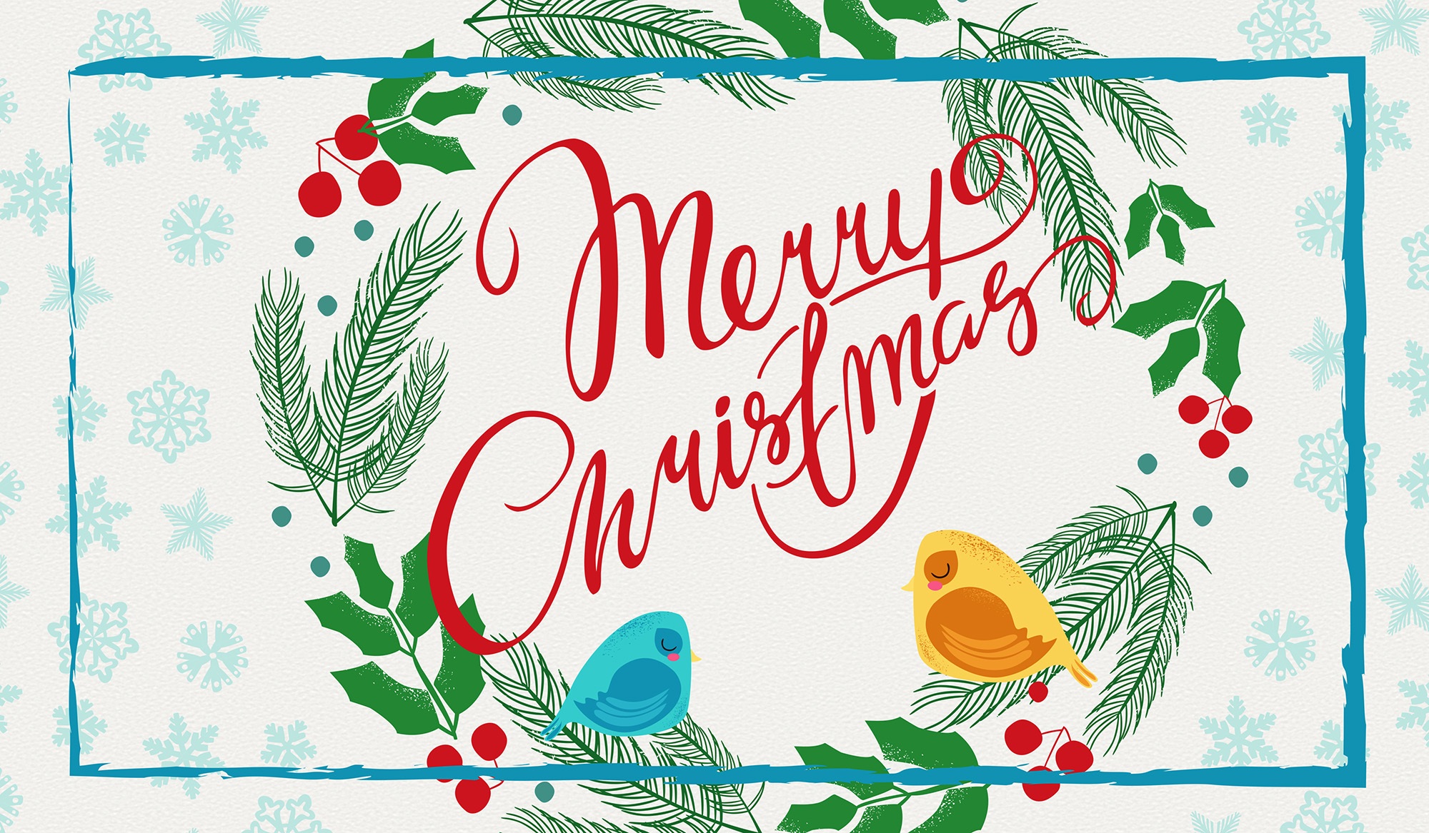 Download mobile wallpaper Bird, Christmas, Holiday, Merry Christmas for free.