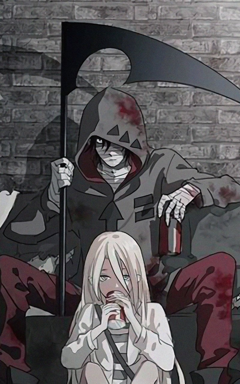 Download mobile wallpaper Anime, Rachel Gardner, Zack (Angels Of Death), Angels Of Death for free.