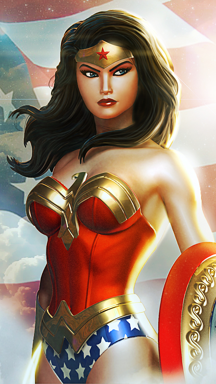 Download mobile wallpaper Video Game, Wonder Woman, Dc Universe Online for free.