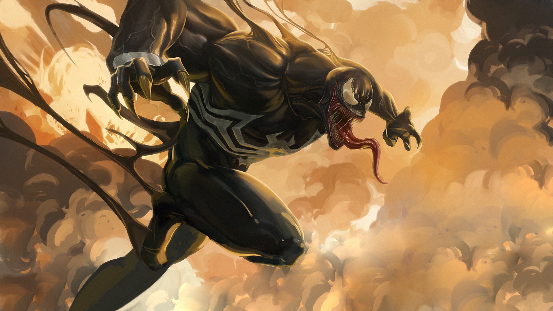 Free download wallpaper Venom, Comics on your PC desktop