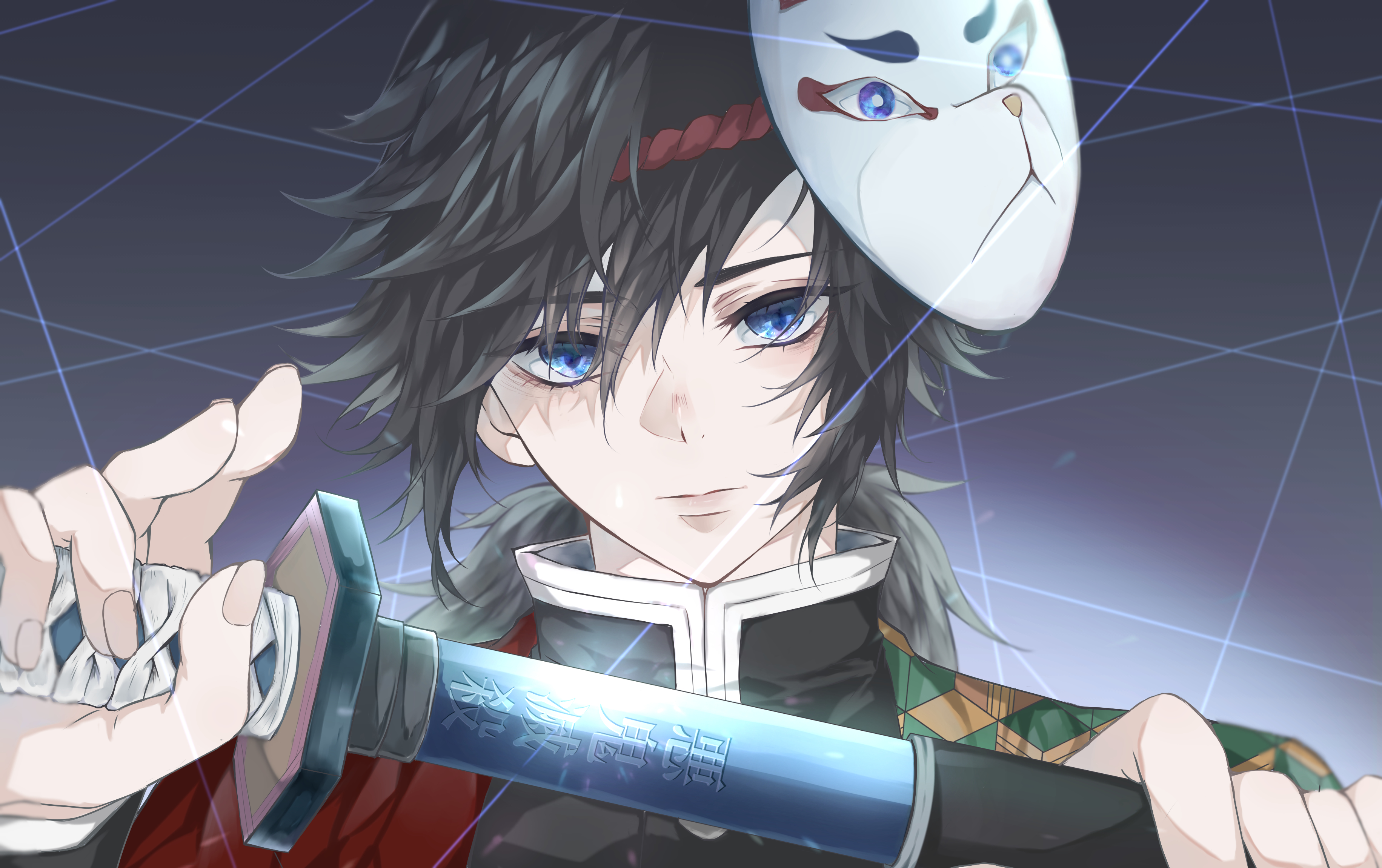 Descarga gratuita de fondo de pantalla para móvil de Animado, Demon Slayer: Kimetsu No Yaiba, Giyu Tomioka.