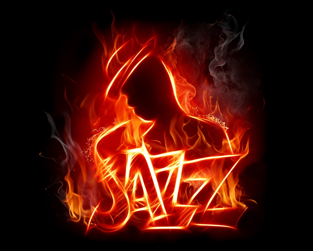 Download mobile wallpaper Fire, Pictures, Music for free.