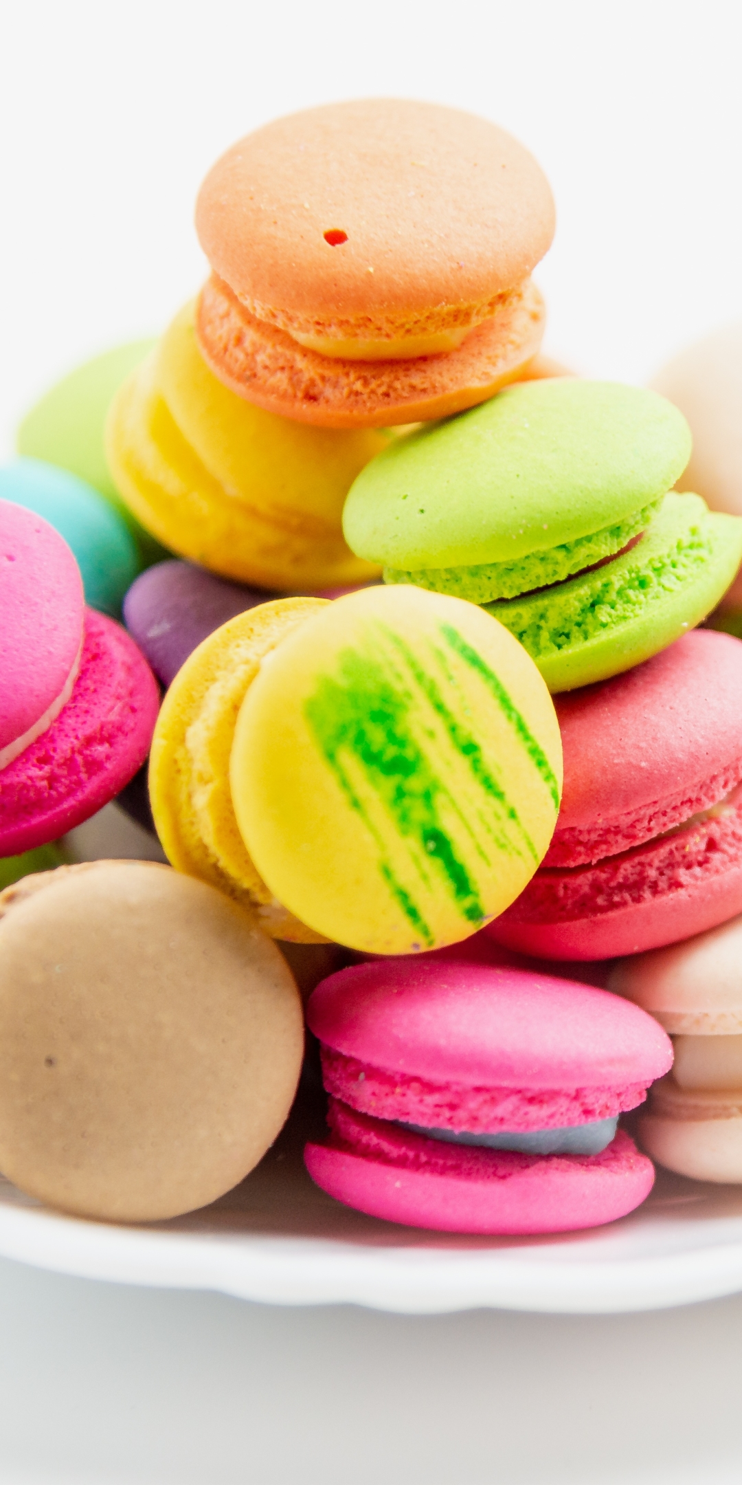 Download mobile wallpaper Food, Sweets, Macaron for free.