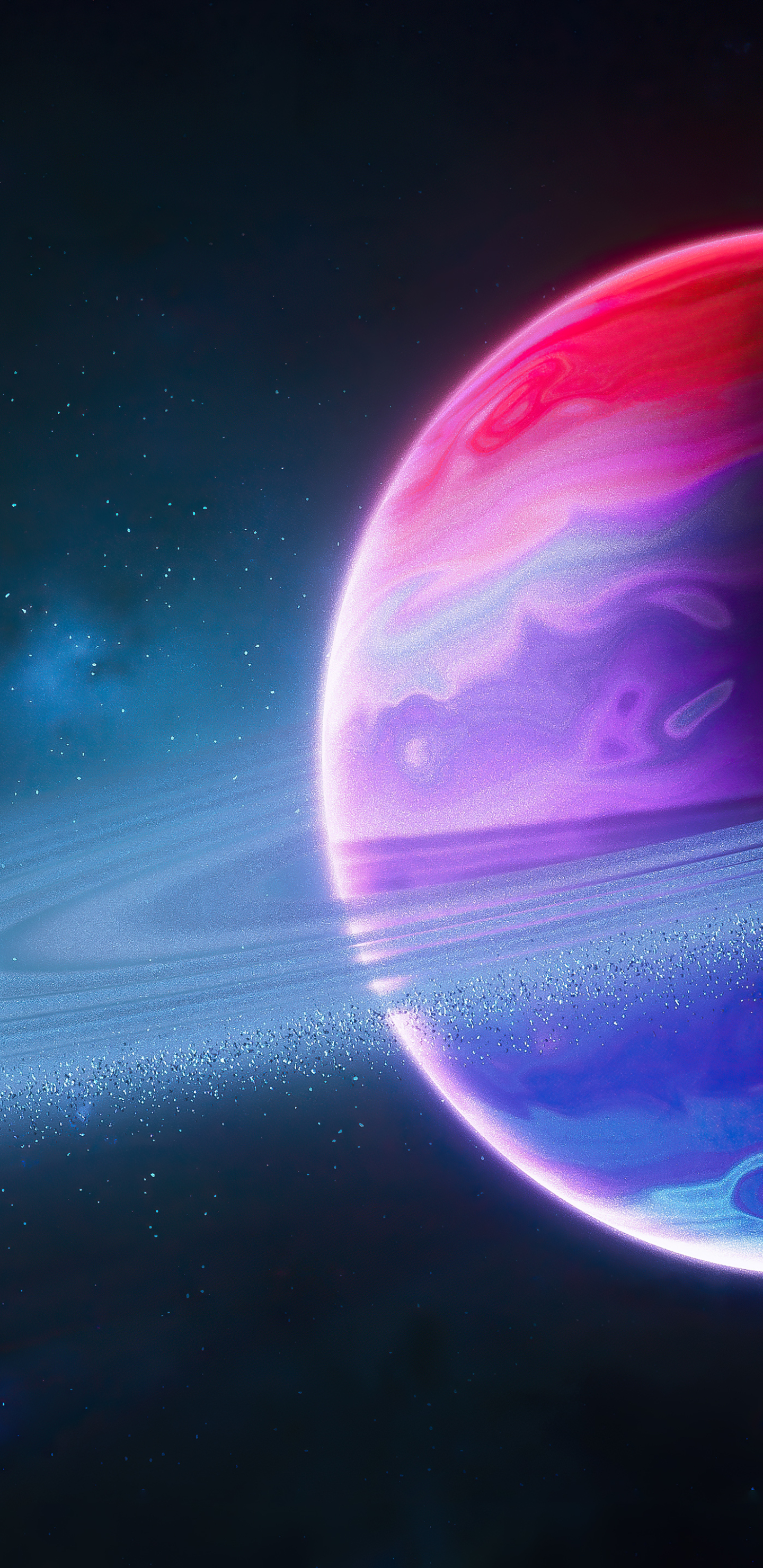 Download mobile wallpaper Space, Planet, Sci Fi, Planetary Ring for free.