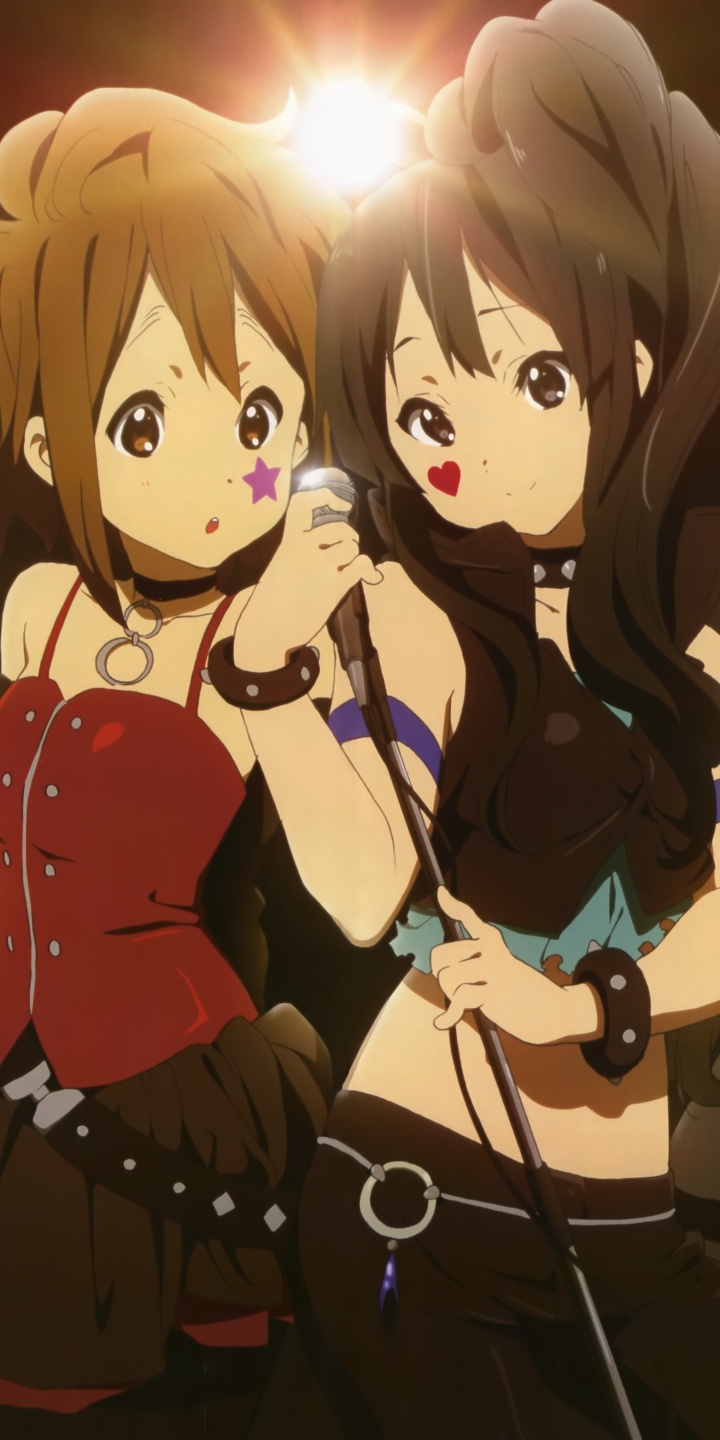 Download mobile wallpaper Anime, Mio Akiyama, K On!, Yui Hirasawa for free.