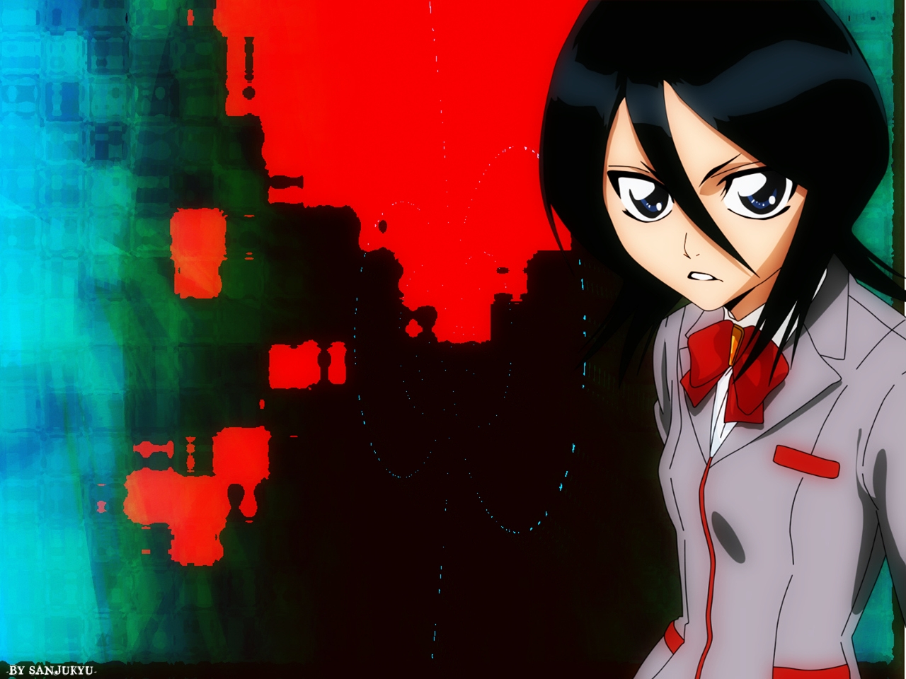 Download mobile wallpaper Rukia Kuchiki, Bleach, Anime for free.