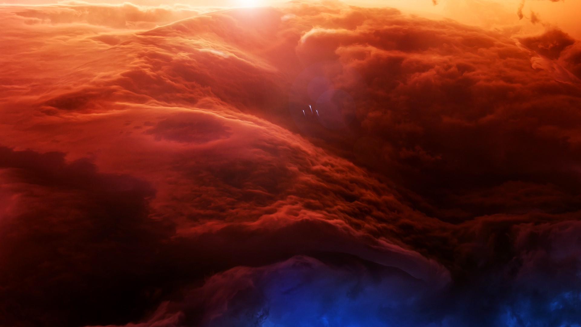 Laden Sie das Landschaft, Science Fiction, Wolke-Bild kostenlos auf Ihren PC-Desktop herunter