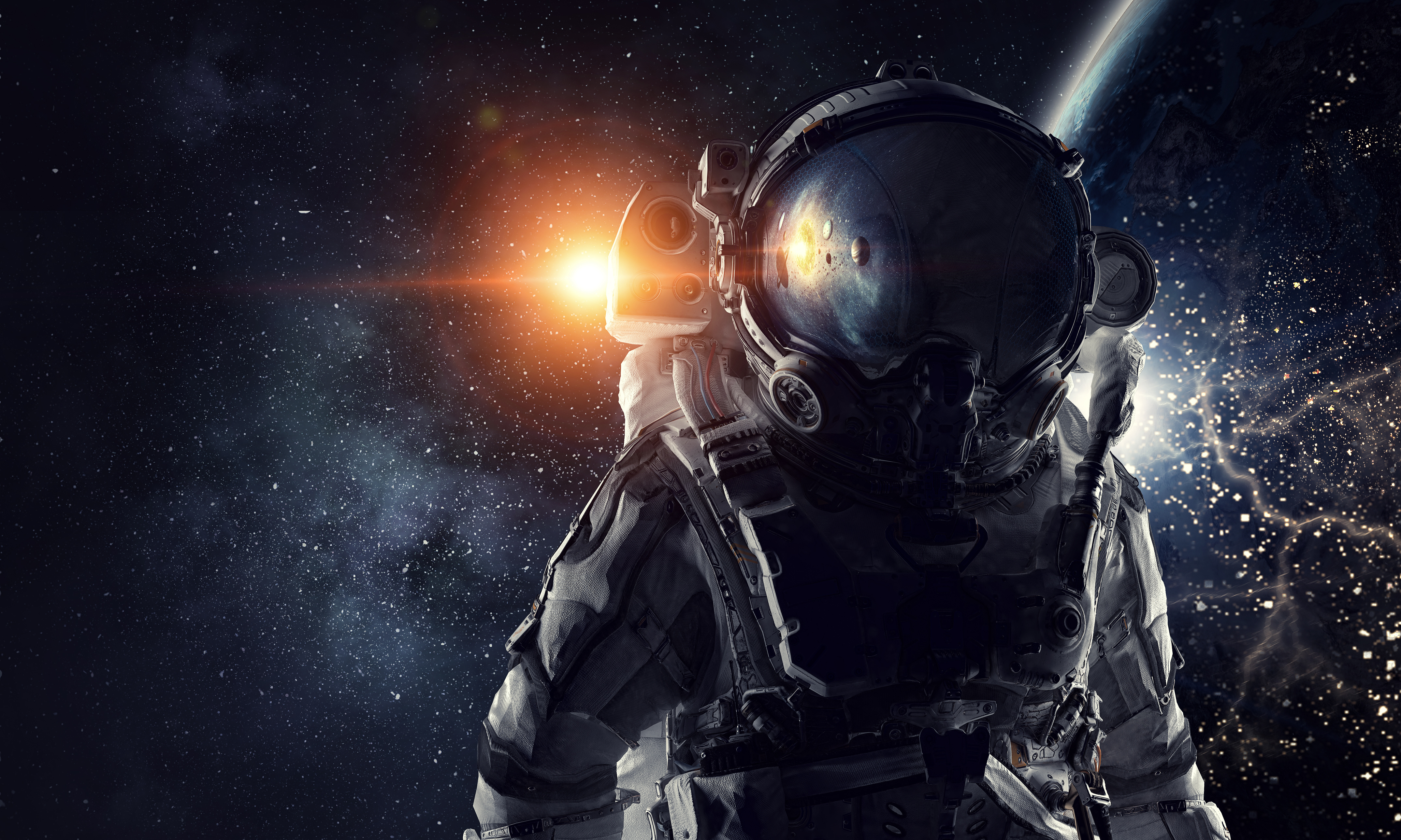 Free download wallpaper Sci Fi, Astronaut on your PC desktop