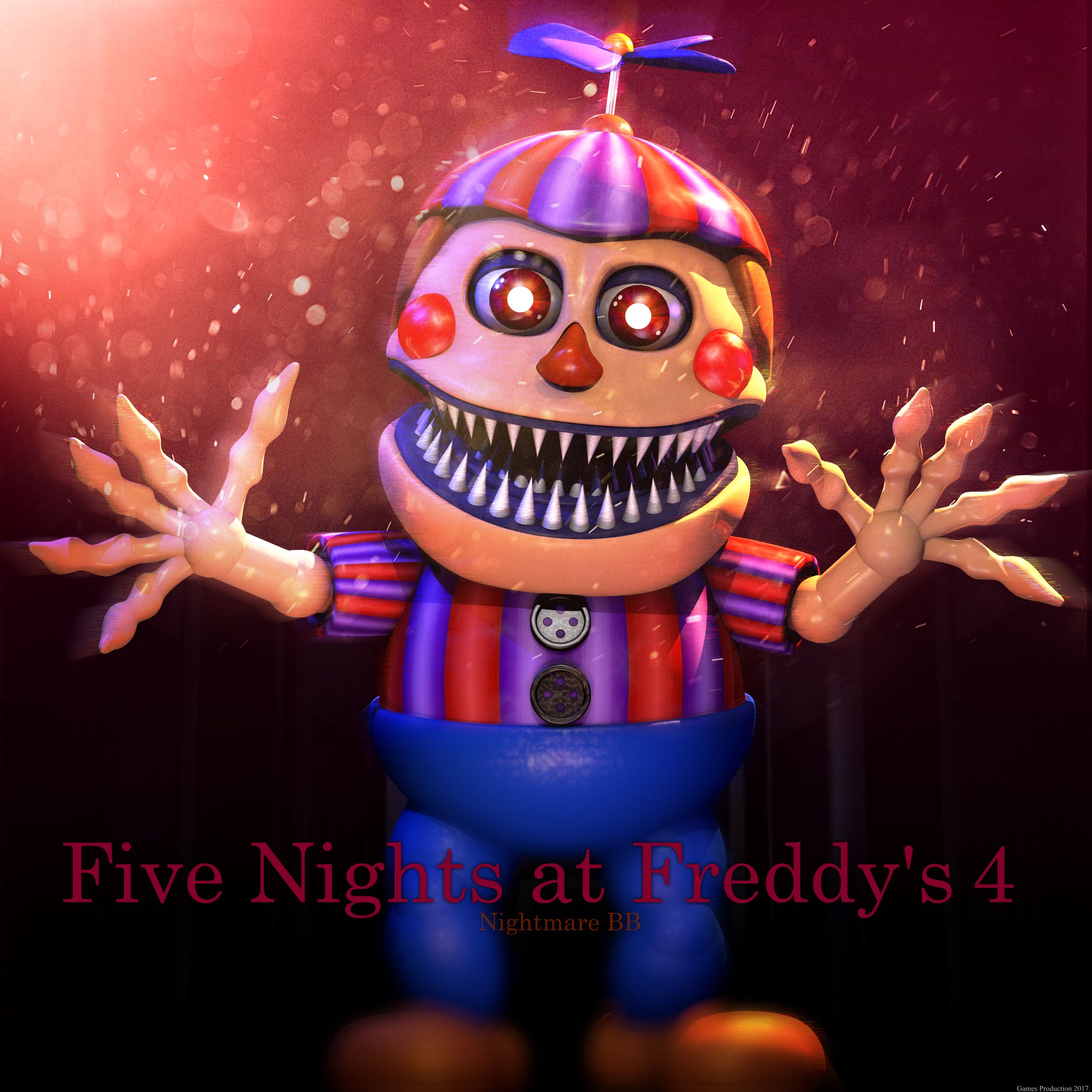 Handy-Wallpaper Computerspiele, Fünf Nächte Bei Freddy, Fünf Nächte Bei Freddy's 4 kostenlos herunterladen.