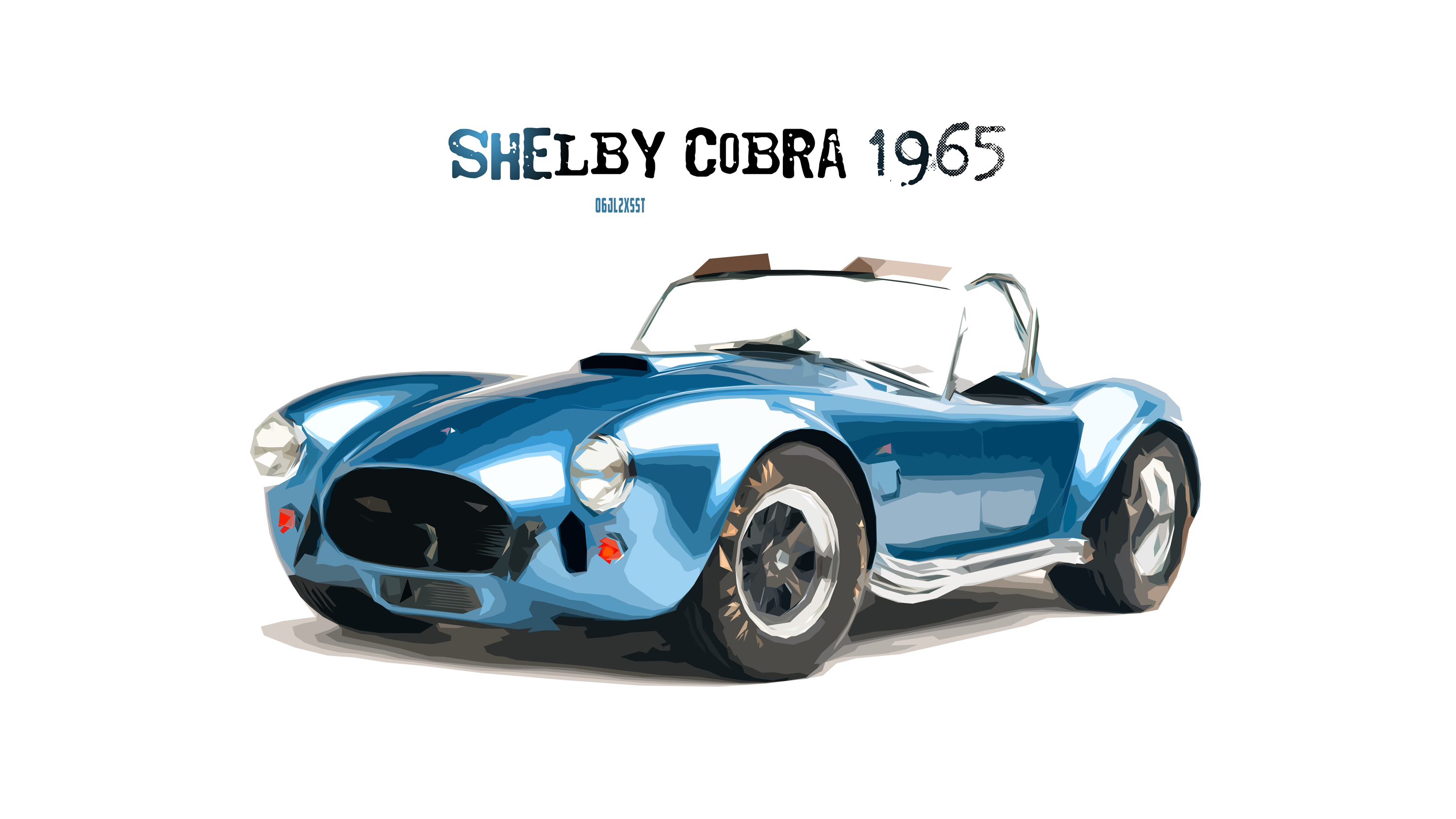 851132 Bild herunterladen fahrzeuge, ac cobra, autos, chevrolet, klassisches auto, shelby cobra, vektor - Hintergrundbilder und Bildschirmschoner kostenlos