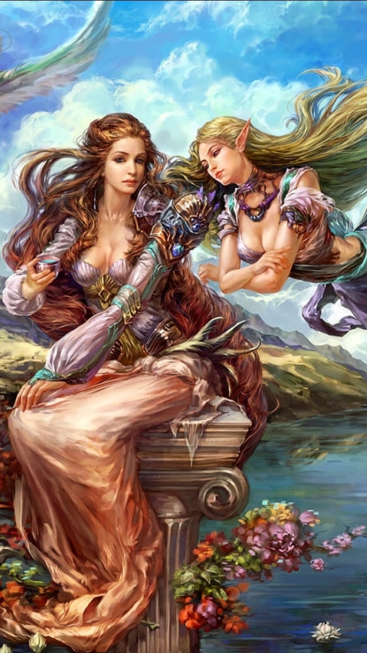 Download mobile wallpaper Fantasy, Women for free.