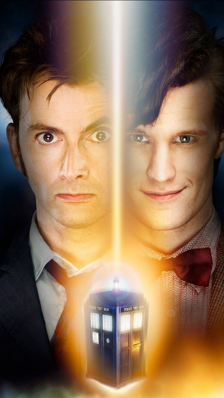 Descarga gratuita de fondo de pantalla para móvil de David Tennant, Doctor Who, Series De Televisión, Matt Smith.