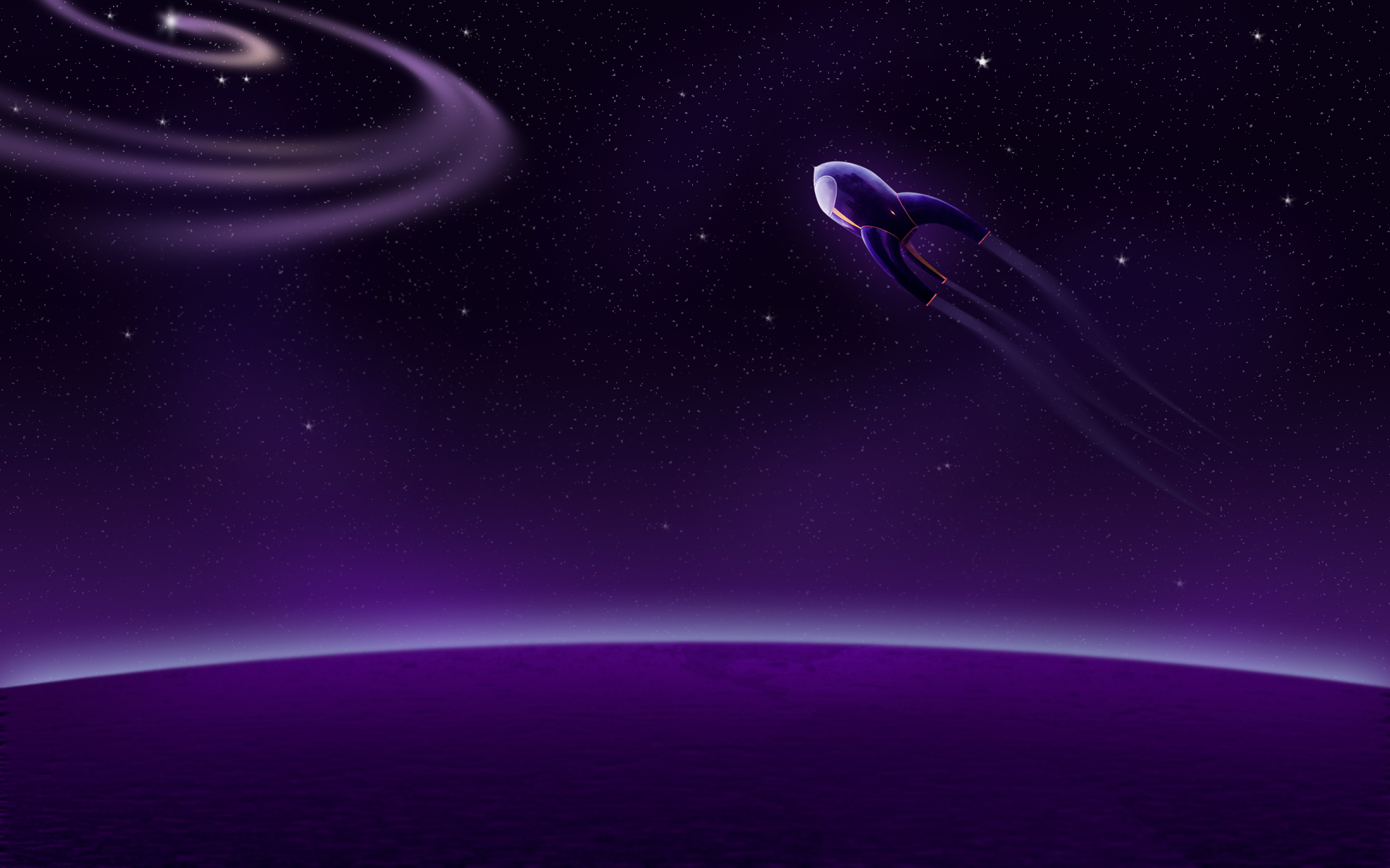 Free download wallpaper Purple, Sci Fi, Spaceship on your PC desktop