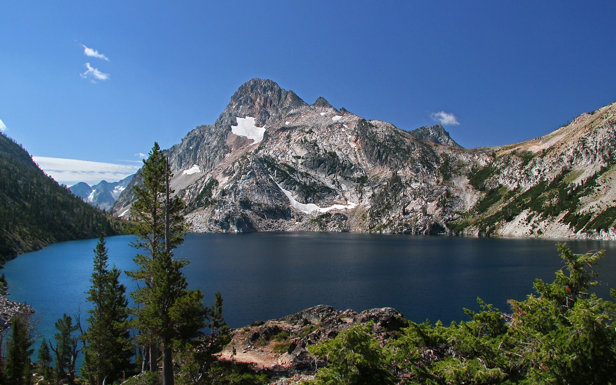 Laden Sie das Seen, See, Gebirge, Himmel, Erde/natur-Bild kostenlos auf Ihren PC-Desktop herunter