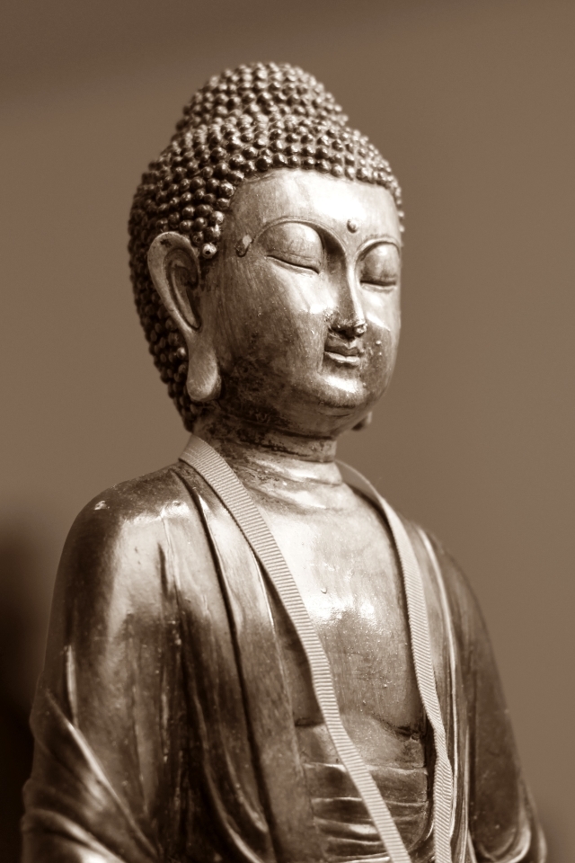 Handy-Wallpaper Buddha, Statue, Religiös kostenlos herunterladen.