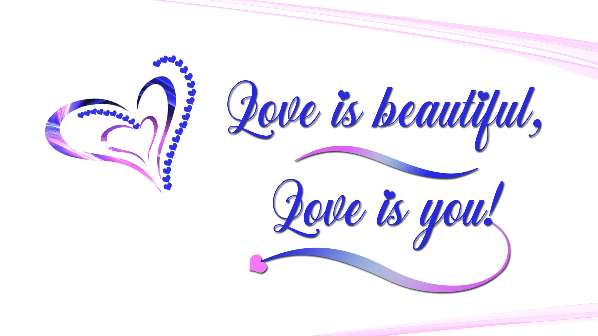 無料モバイル壁紙青い, 愛する, バレンタイン・デー, 心臓, ホリデーをダウンロードします。