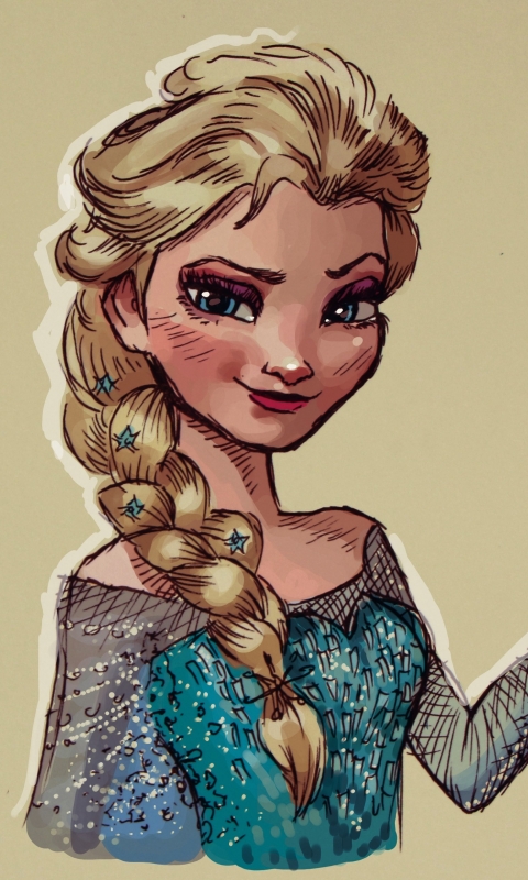 Download mobile wallpaper Snow, Frozen, Movie, Frozen (Movie), Anna (Frozen), Elsa (Frozen) for free.