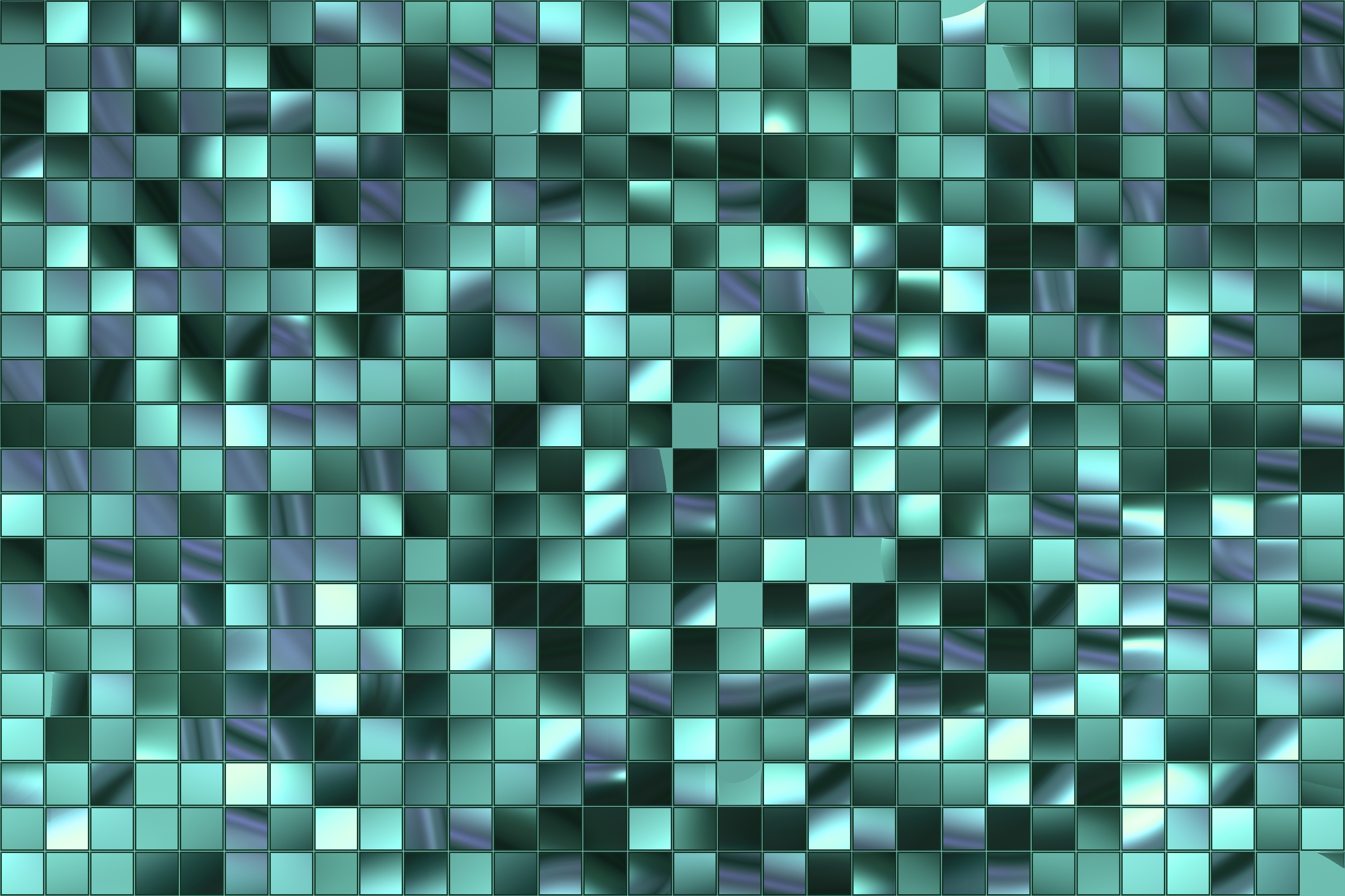 961768 descargar imagen abstracto, cuadrado, geometría, patrón, verde azulado: fondos de pantalla y protectores de pantalla gratis