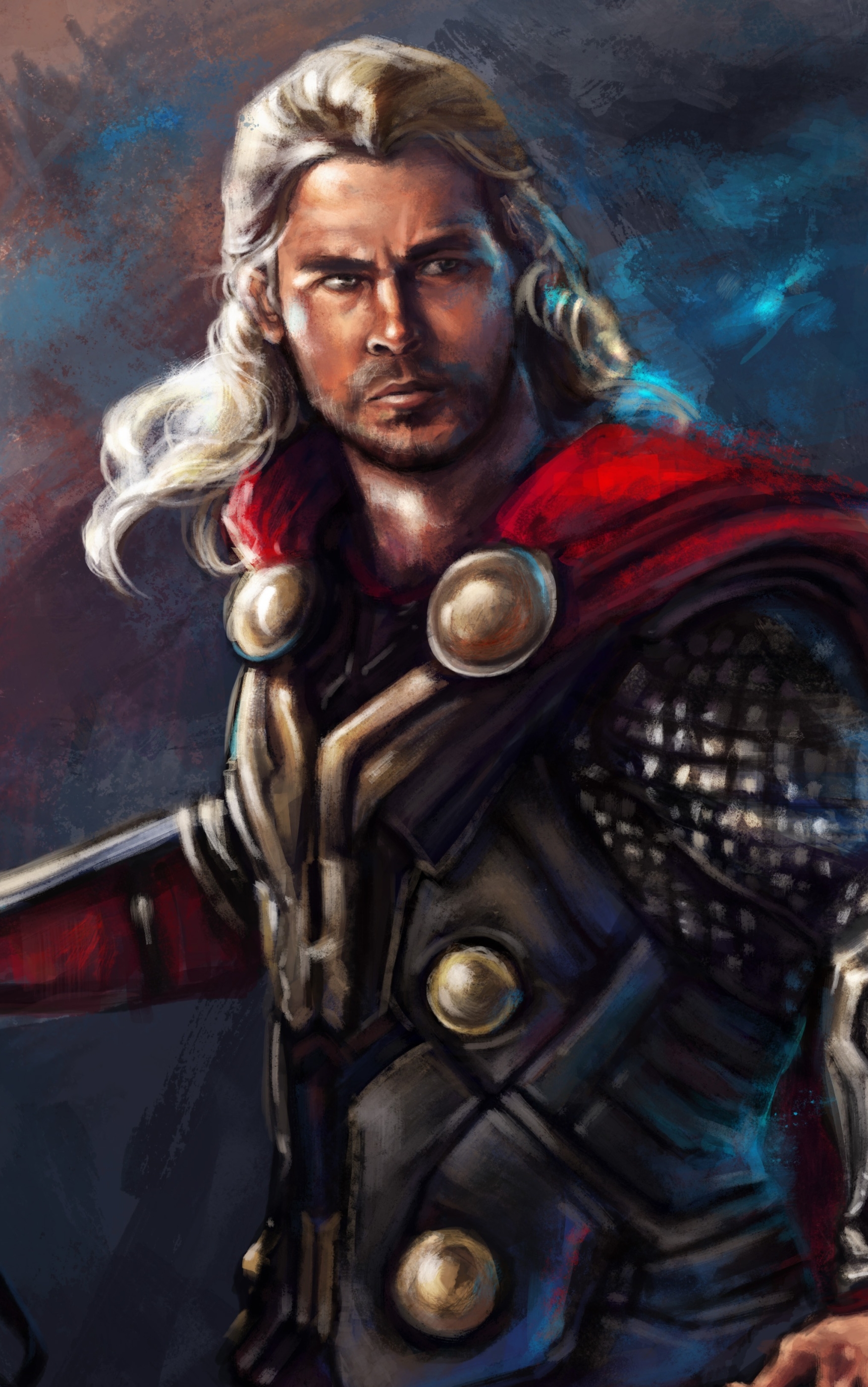 Téléchargez des papiers peints mobile Bande Dessinées, Thor, Chris Hemsworth gratuitement.