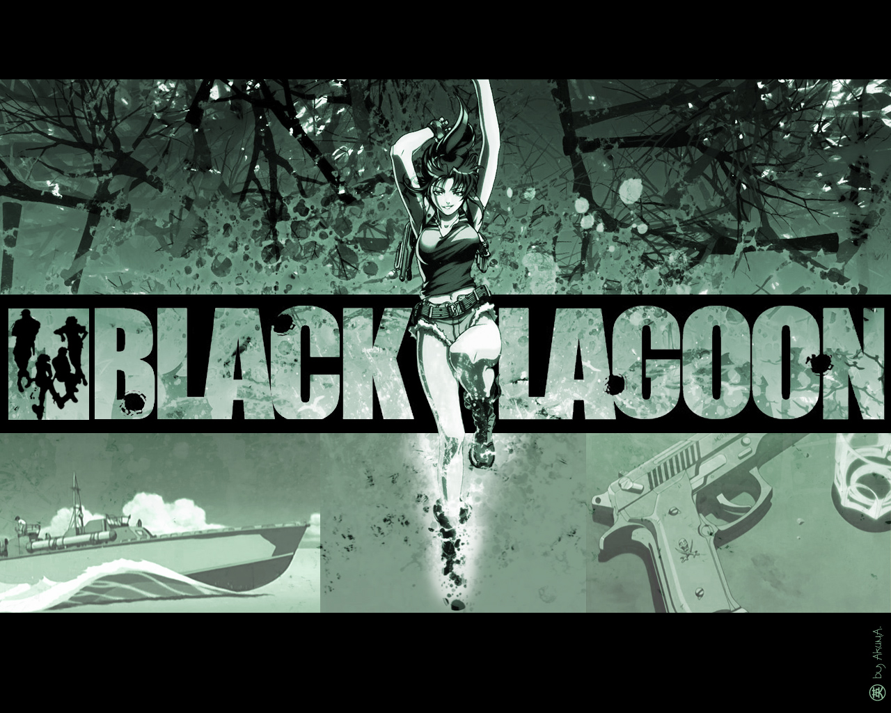 Téléchargez gratuitement l'image Animé, Black Lagoon sur le bureau de votre PC