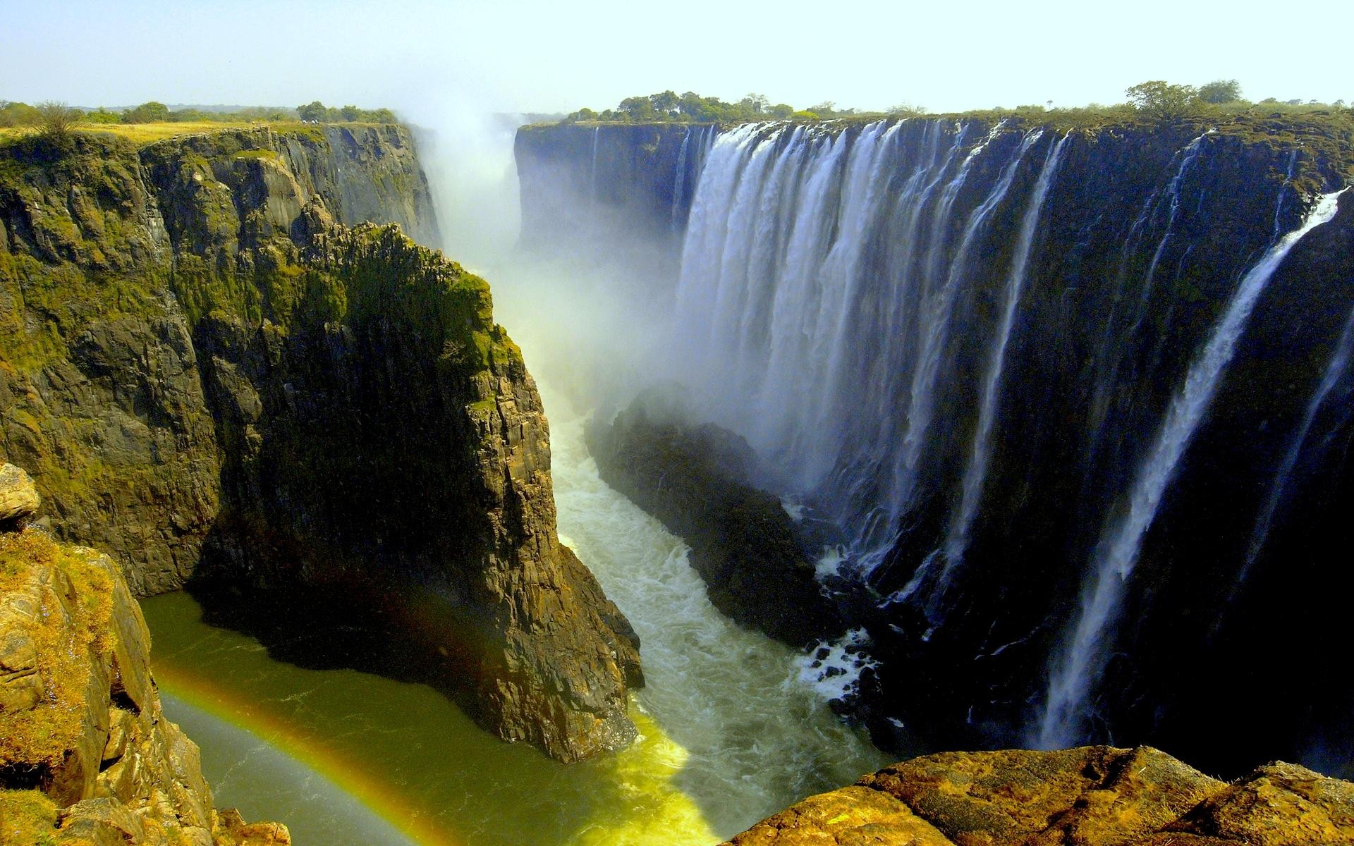 Download mobile wallpaper Waterfalls, Waterfall, Earth, Victoria Falls for free.