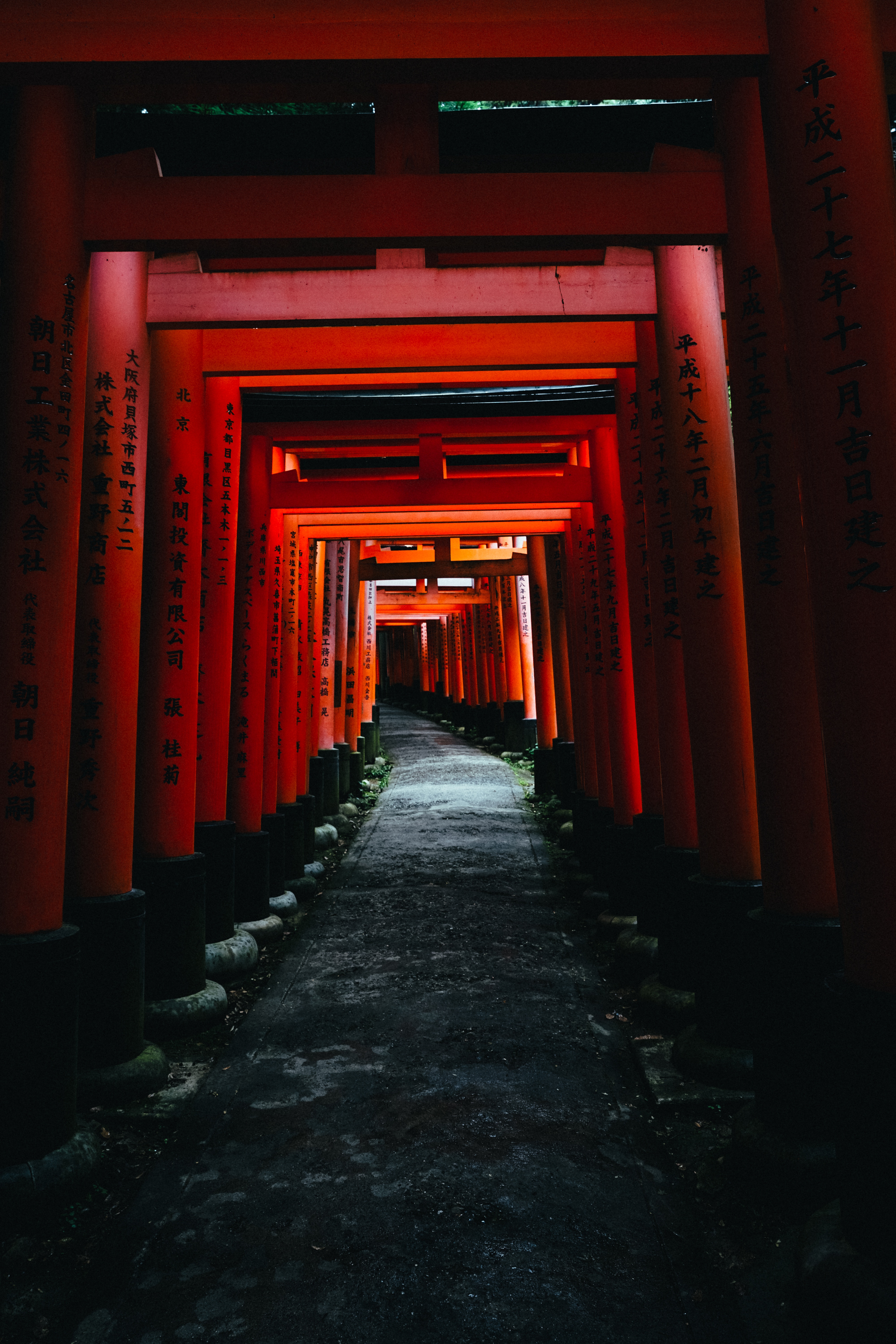 architecture, red, miscellanea, miscellaneous, torii, gate, goal