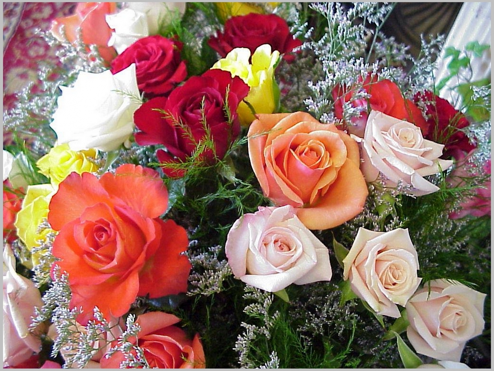Lock Screen PC Wallpaper plants, holidays, flowers, roses, march 8 international women's day (iwd)