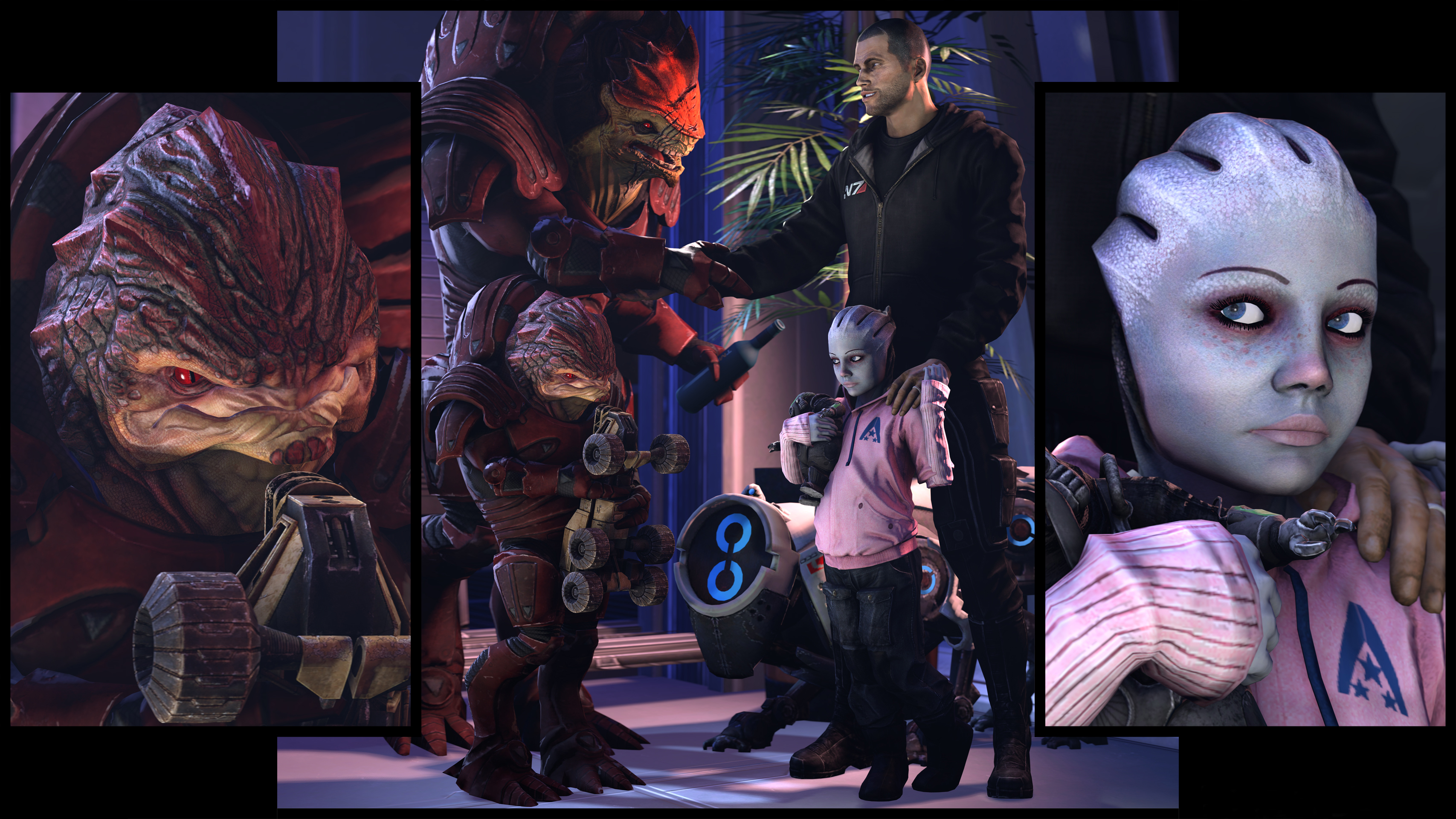 Die besten Asari (Mass Effect)-Hintergründe für den Telefonbildschirm