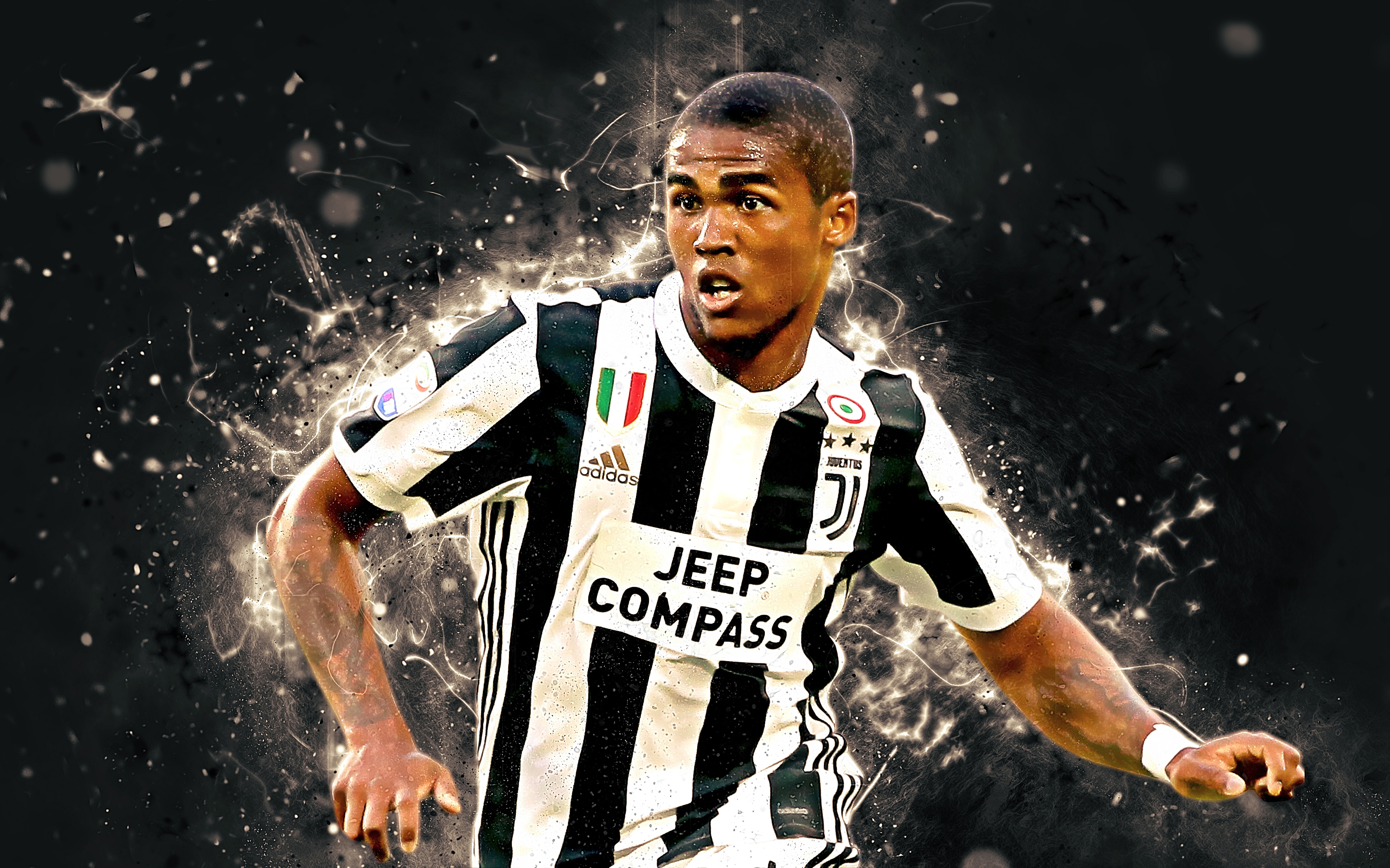 Free download wallpaper Sports, Soccer, Brazilian, Juventus F C, Douglas Costa on your PC desktop