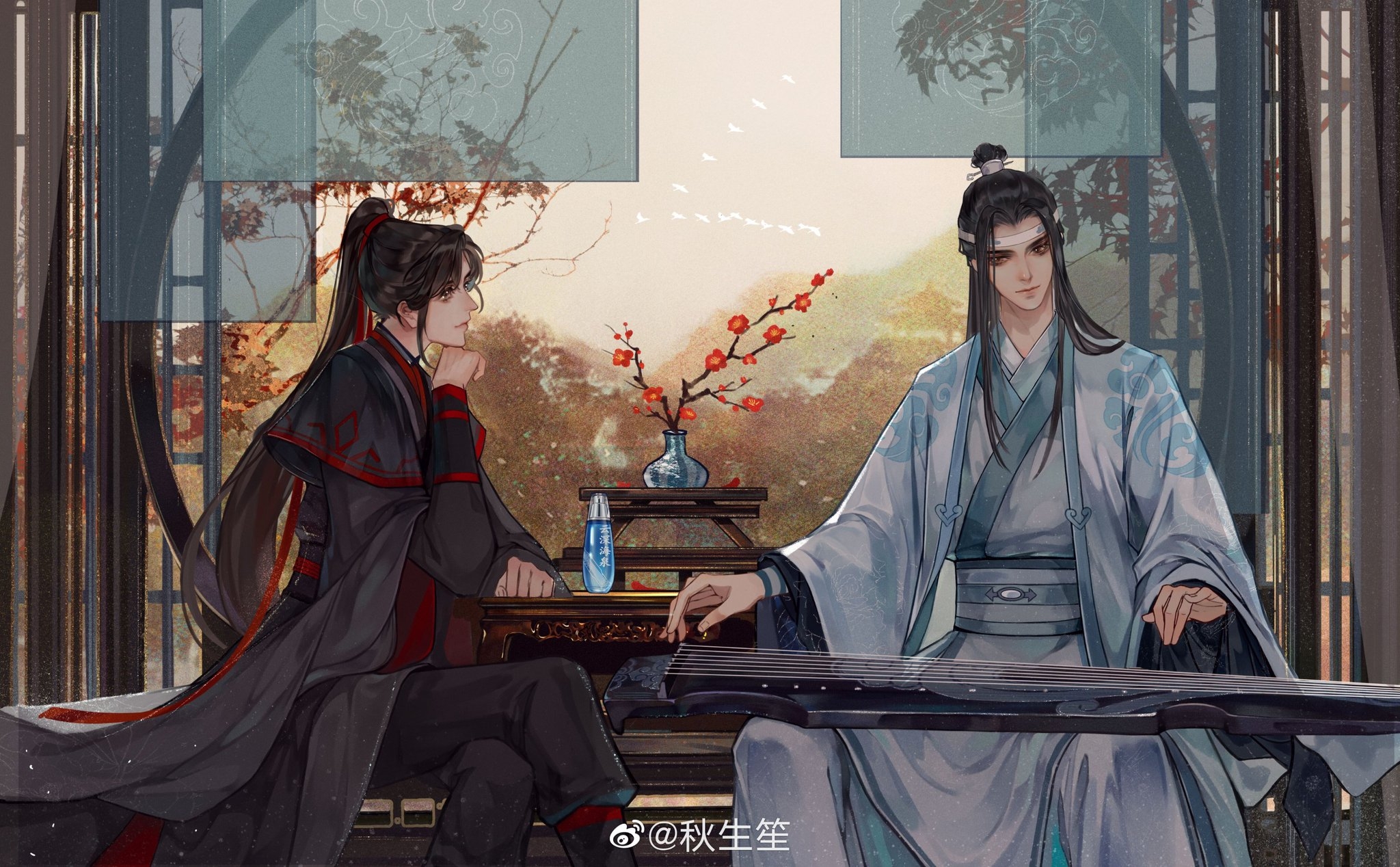 1015233 descargar fondo de pantalla animado, mo dao zu shi, lan wangji, lanzhan, wei wu xian, wei ying: protectores de pantalla e imágenes gratis