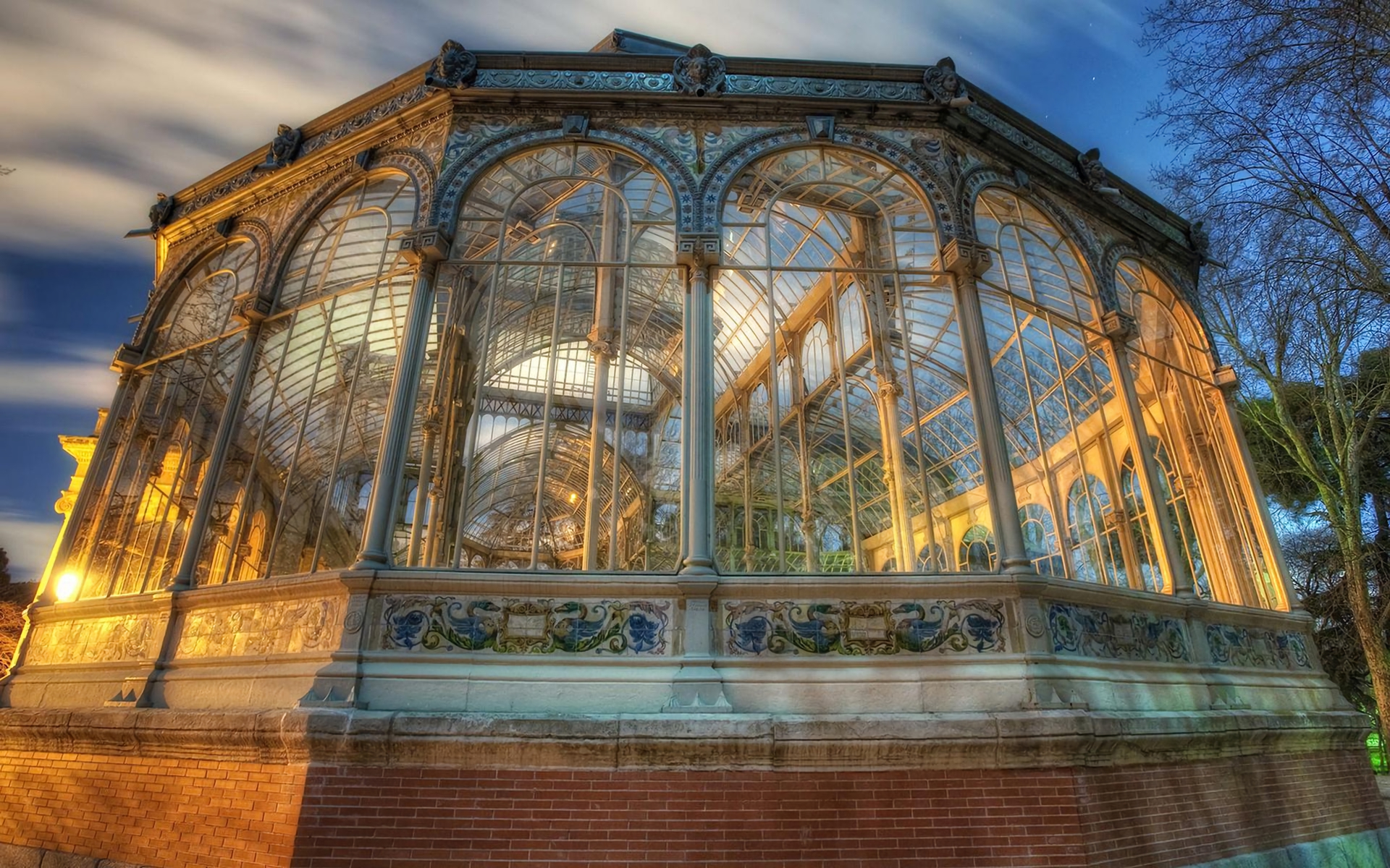 Download mobile wallpaper Close Up, Glass, Gazebo, Man Made for free.