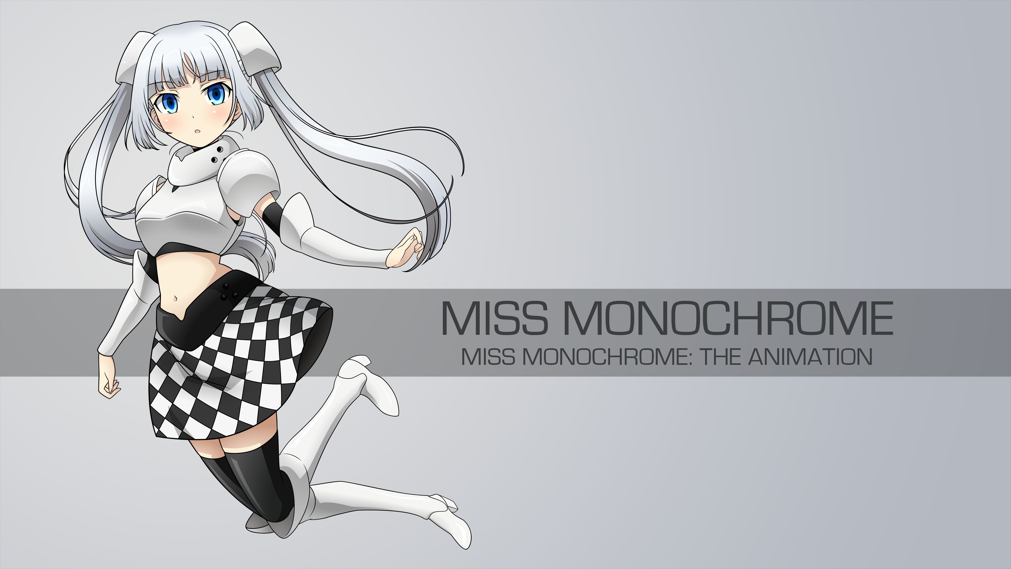 Télécharger des fonds d'écran Miss Monochrome (Personnage) HD