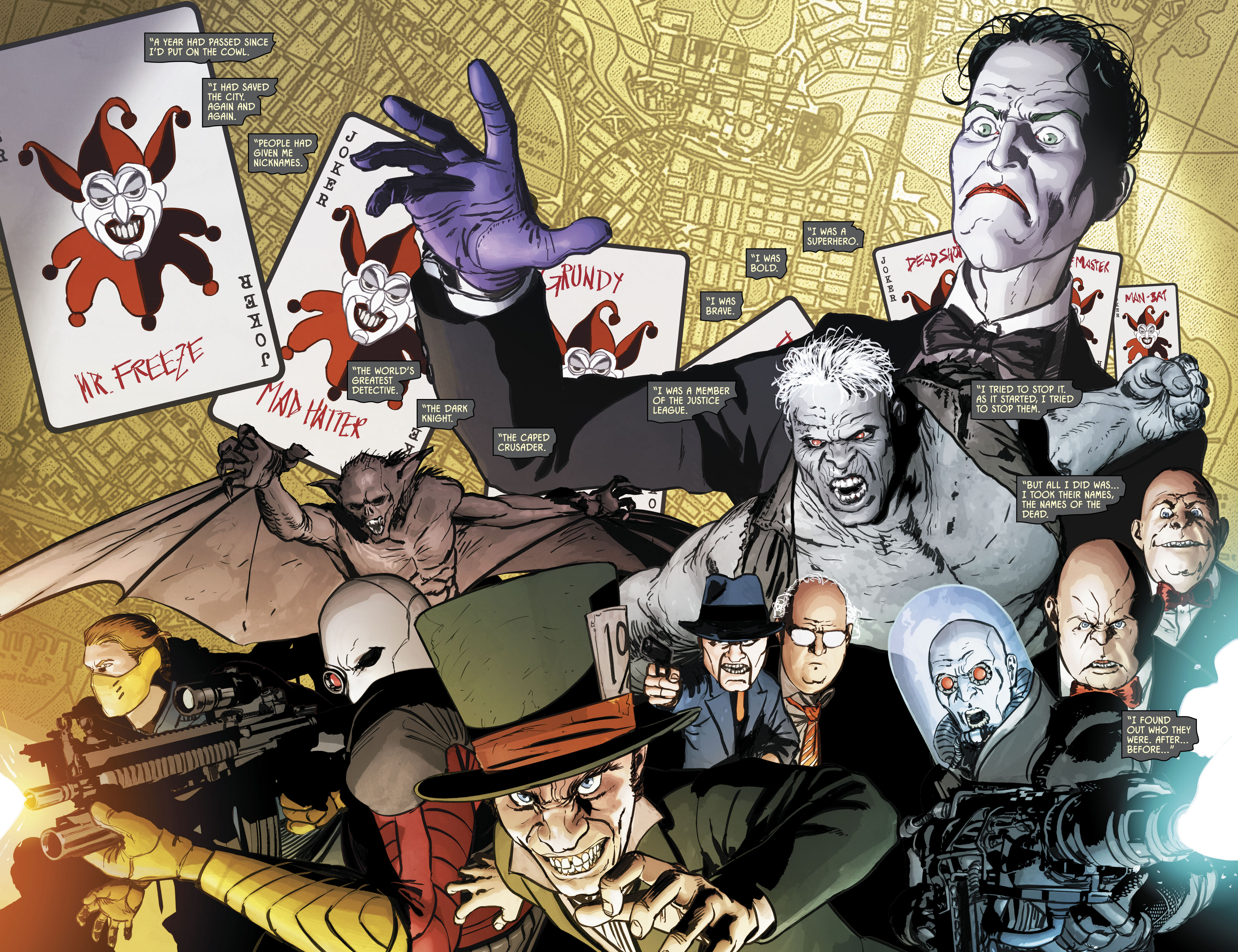 comics, joker, batman, dc comics, mr freeze (dc comics), scarecrow (batman)