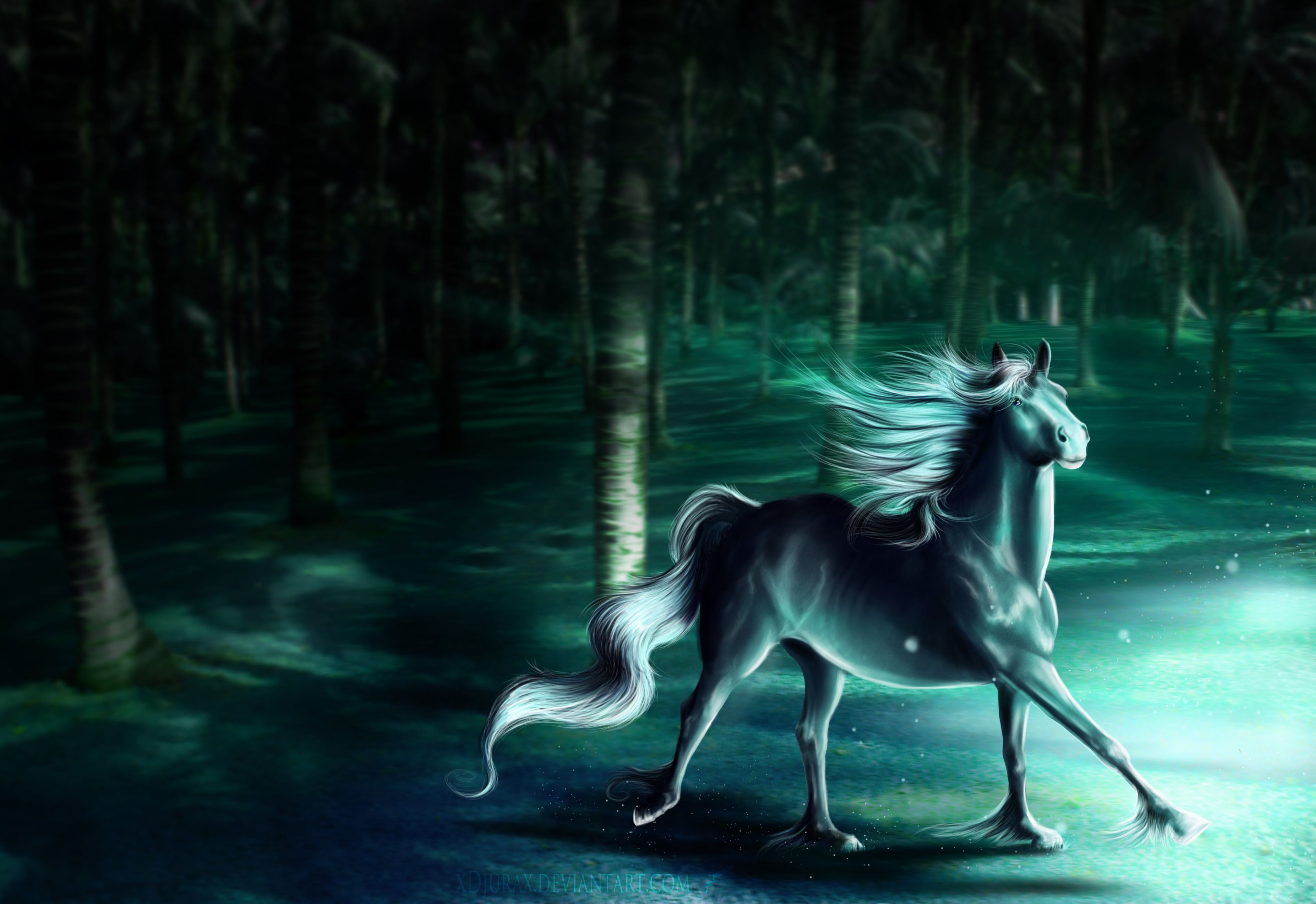 Free download wallpaper Fantasy, Horse, Fantasy Animals on your PC desktop