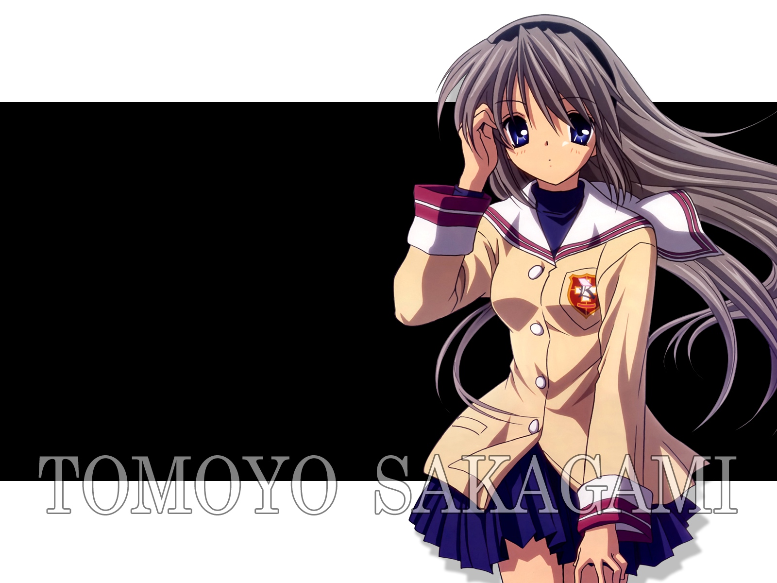 Handy-Wallpaper Animes, Clannad, Tomoyo Sakagami kostenlos herunterladen.