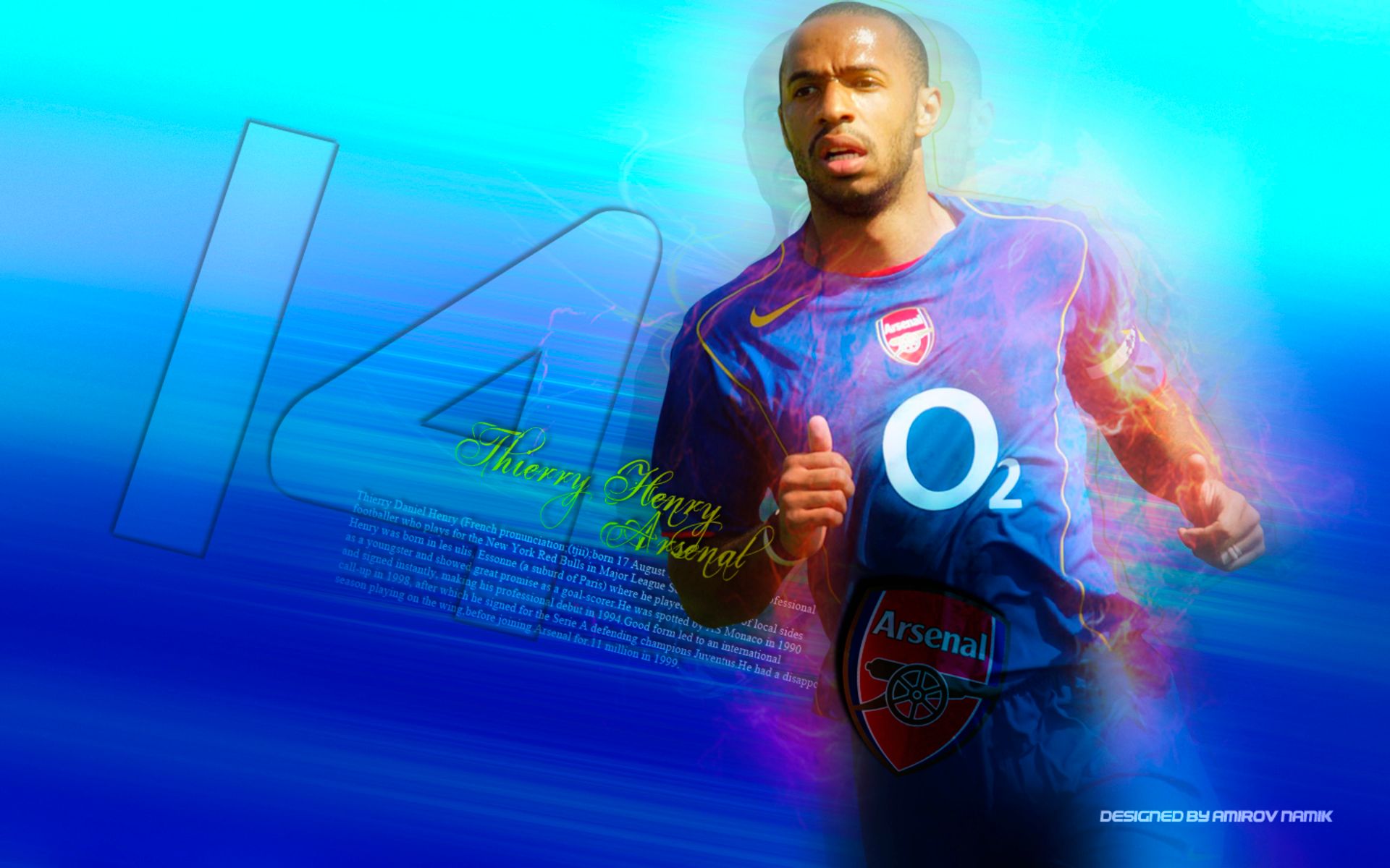Descarga gratis la imagen Fútbol, Deporte, Arsenal Fc, Thierry Henry en el escritorio de tu PC