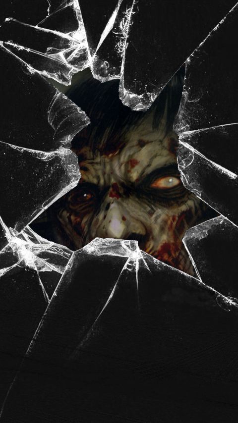 Download mobile wallpaper Dark, Zombie for free.