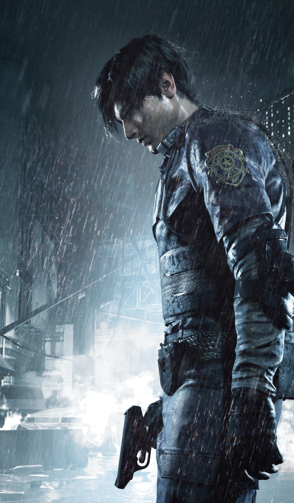 Descarga gratuita de fondo de pantalla para móvil de Videojuego, Leon S Kennedy, Residente Demoníaco, Resident Evil 2 (2019).