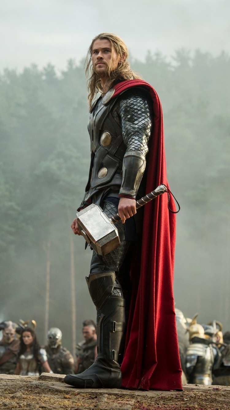 Handy-Wallpaper Filme, Thor, Thor The Dark Kingdom kostenlos herunterladen.