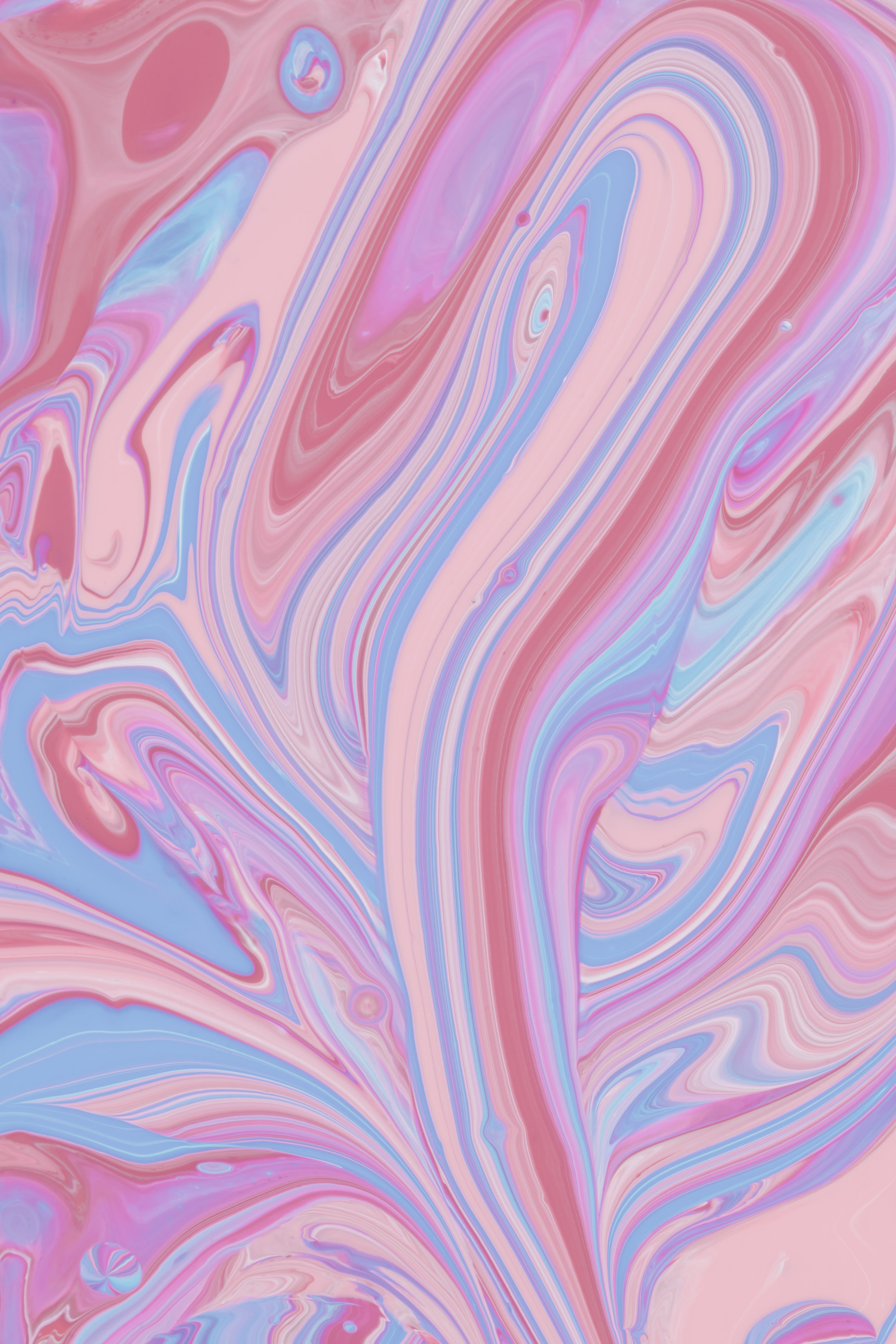 Download mobile wallpaper Paint, Mixing, Divorces, Abstract, Pink for free.
