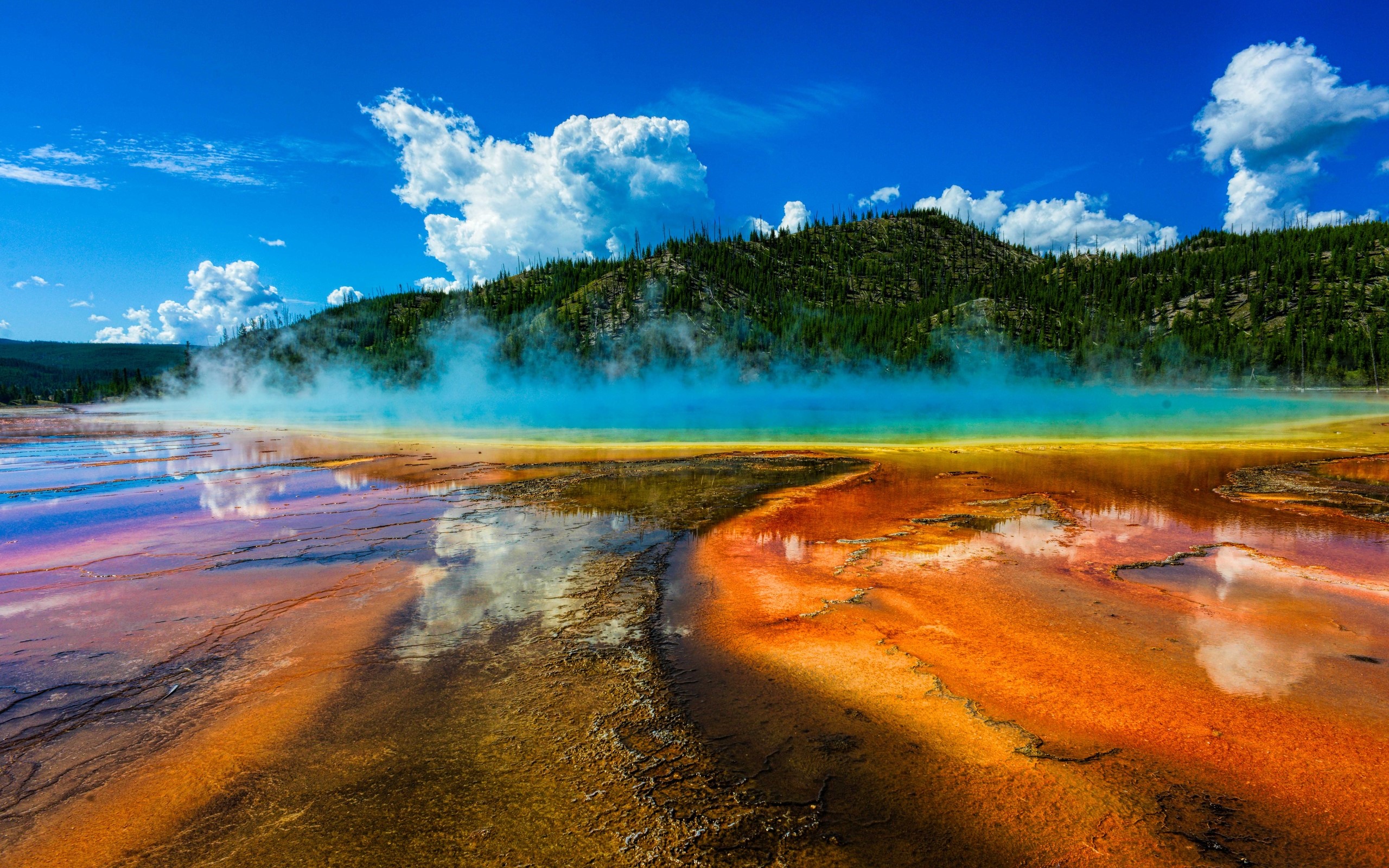 earth, hot spring