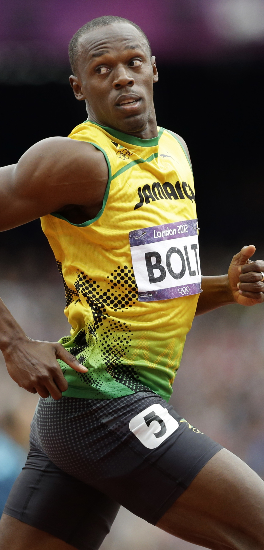 Handy-Wallpaper Sport, Leichtathletik, Usain Bolt kostenlos herunterladen.